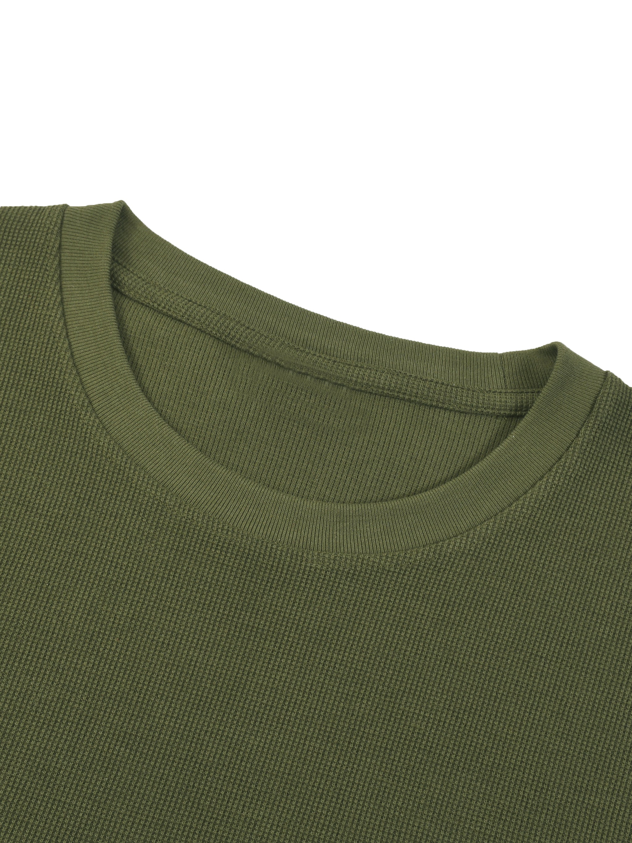 Unisex Waffle Boxy T-Shirt – Oversized Textured Streetwear Tee