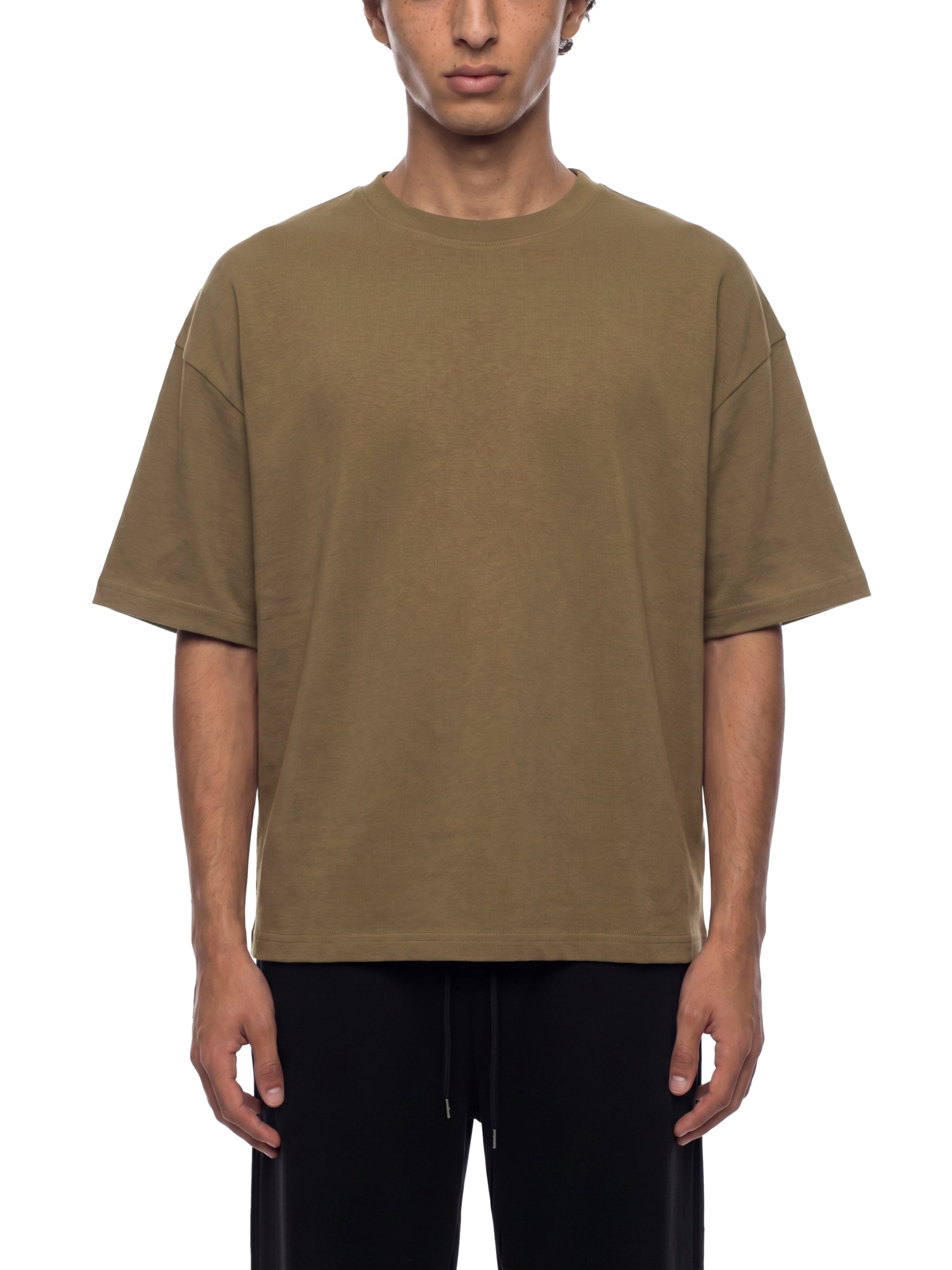 Unisex Waffle Boxy T-Shirt – Oversized Textured Streetwear Tee