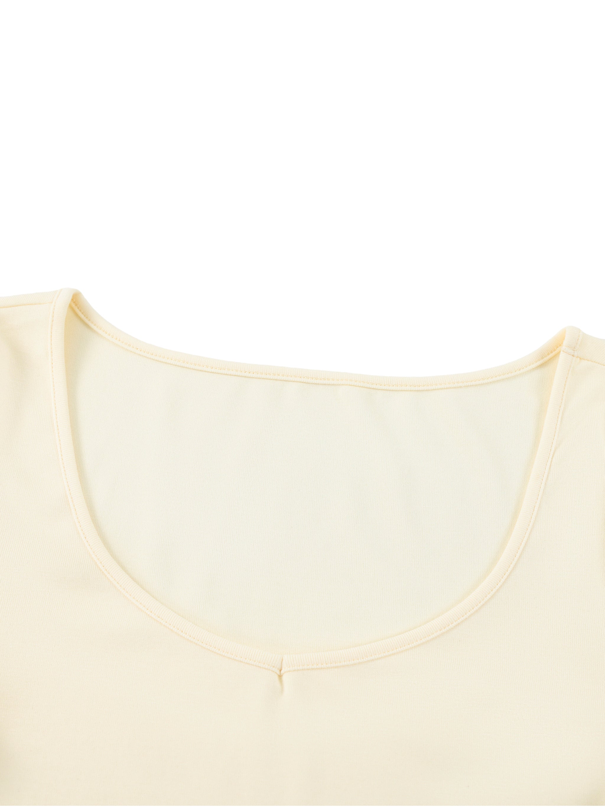 Women's Slim Cap Sleeve Crop T-Shirt – Fitted Everyday Essential Top