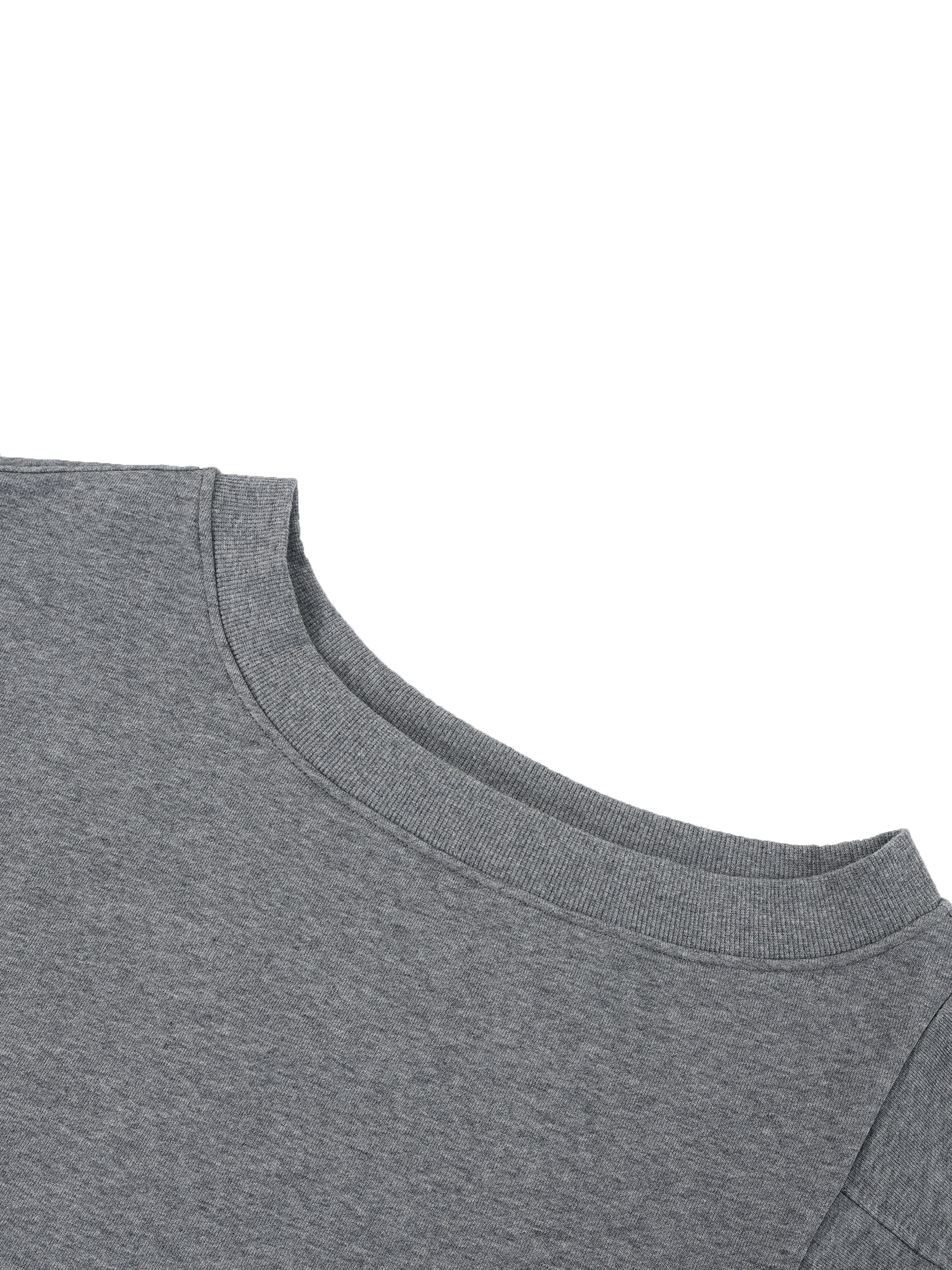 Women's Off-the-Shoulder Crop T-Shirt – Slim Fit Casual Fashion Top