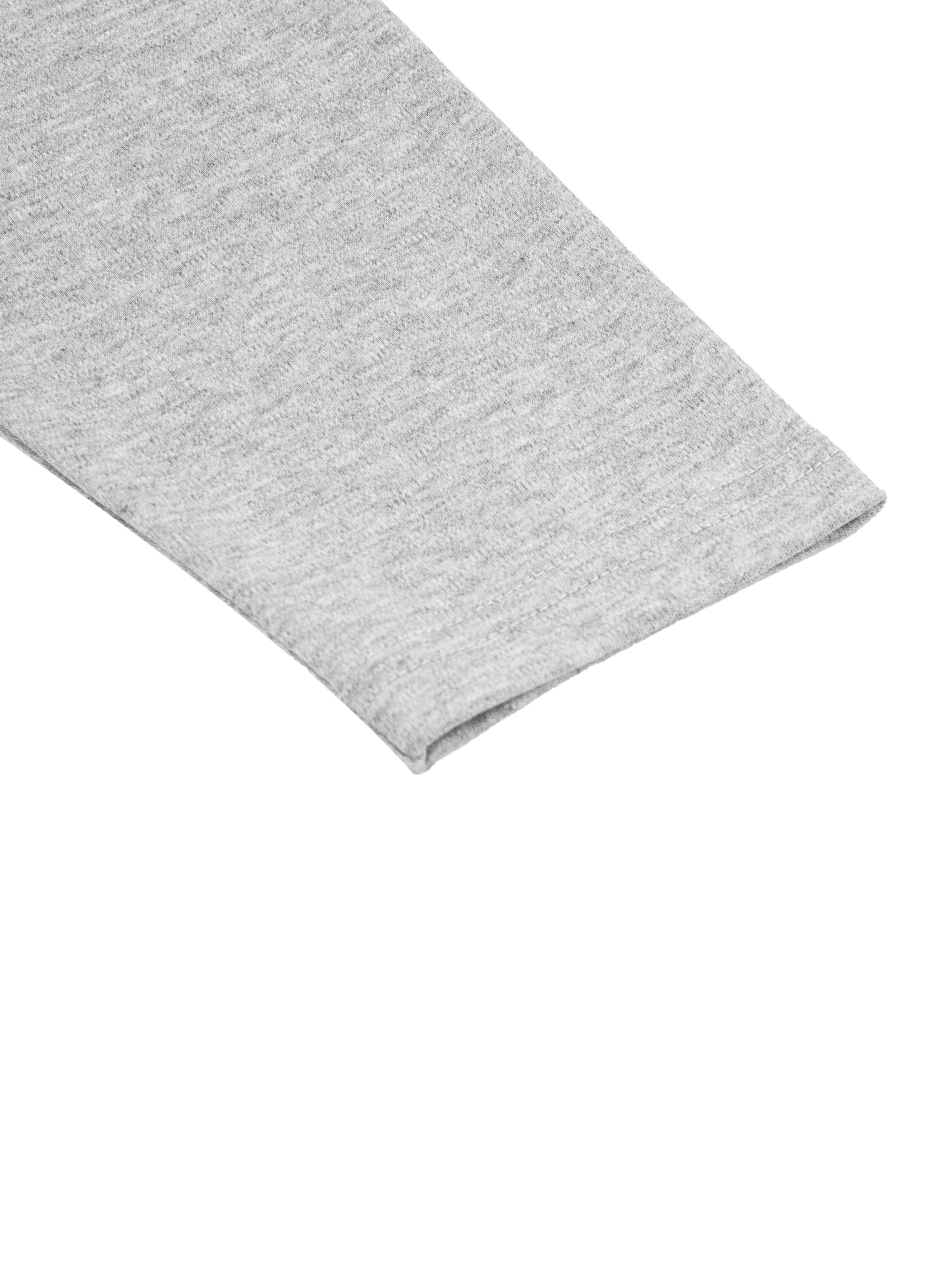 Kids' Drop Shoulder Long Sleeve T-Shirt – Oversized Cotton Casual Tee