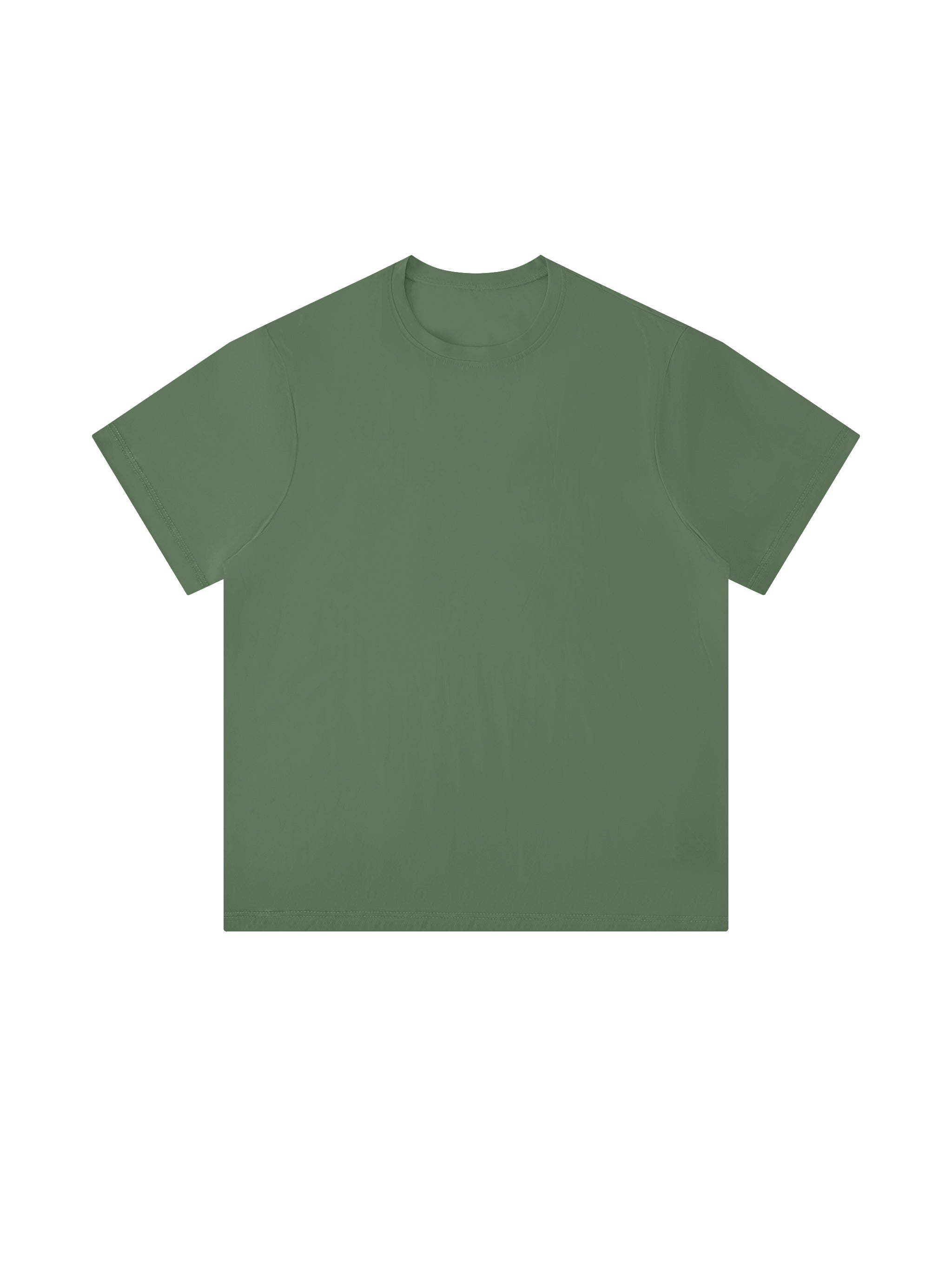 Men's Solid Color Regular Fit T-Shirt – Premium Everyday Cotton Crew Neck Tee