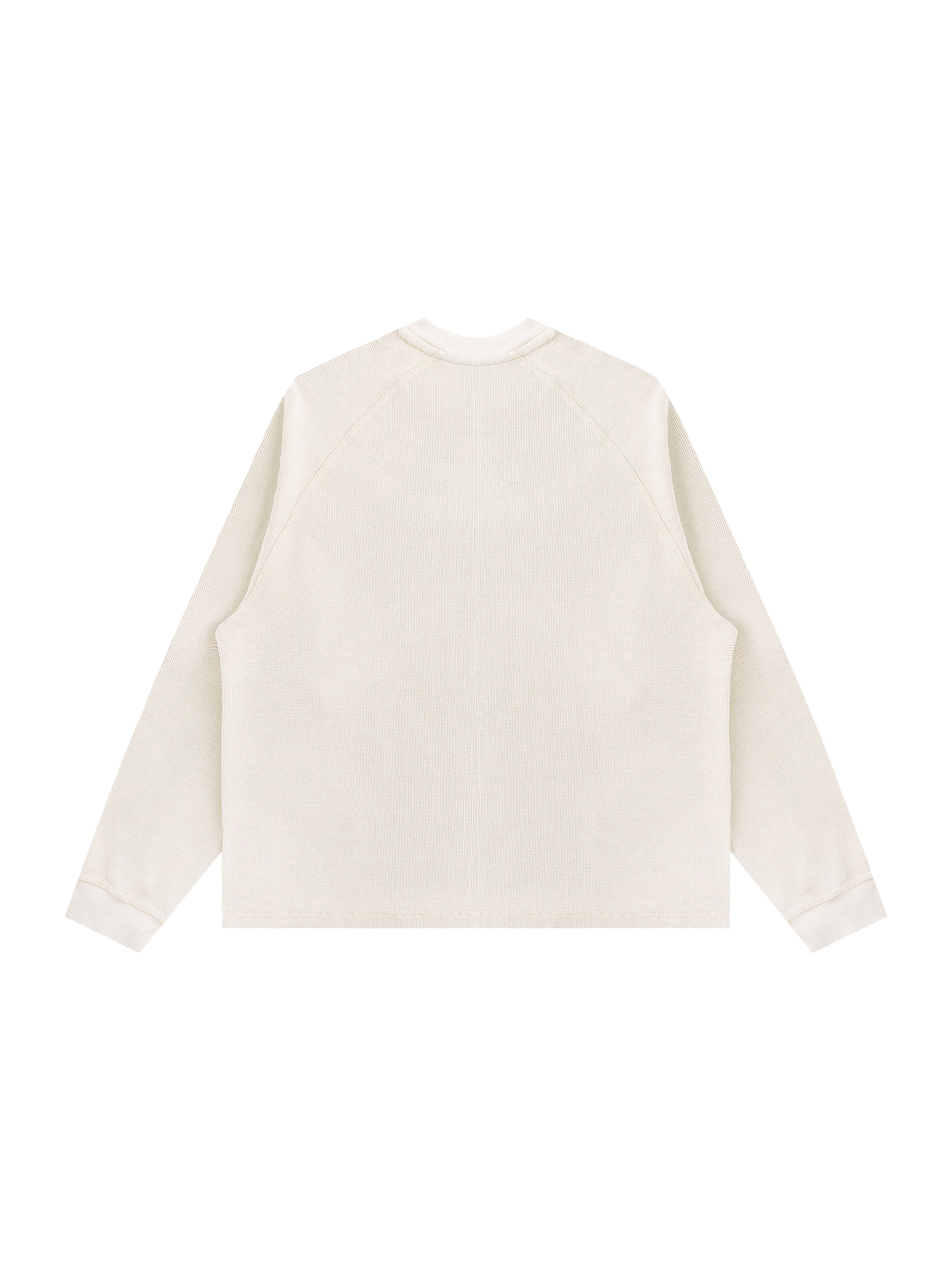 Unisex Vintage Wash Boxy Waffle T-Shirt – Oversized Textured Streetwear Tee
