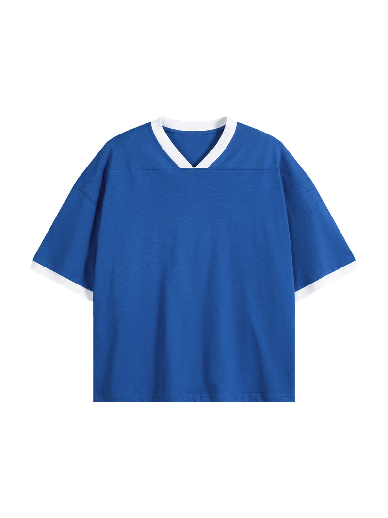 Unisex Color Block Boxy T-Shirt – Oversized Premium Streetwear Tee