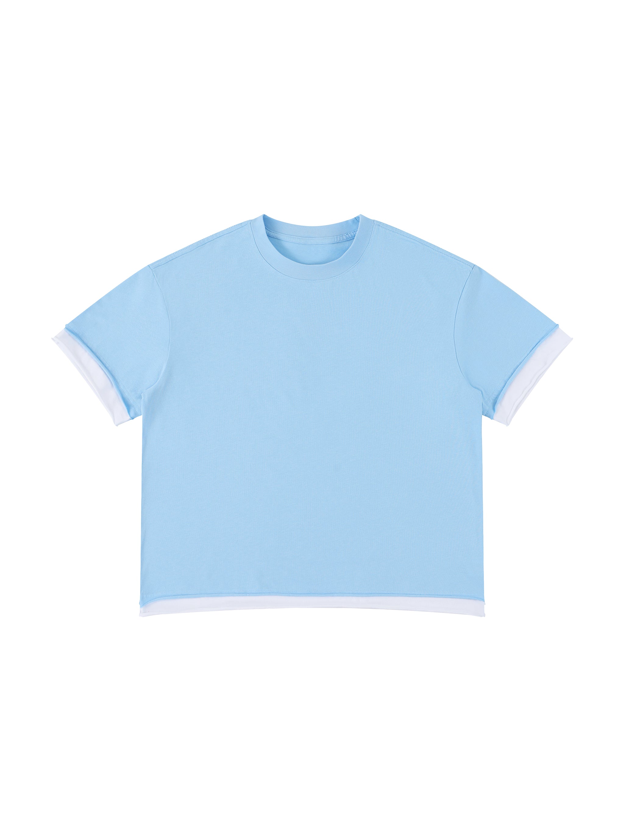 Unisex Boxy Color Block T-Shirt – Oversized Premium Streetwear Tee