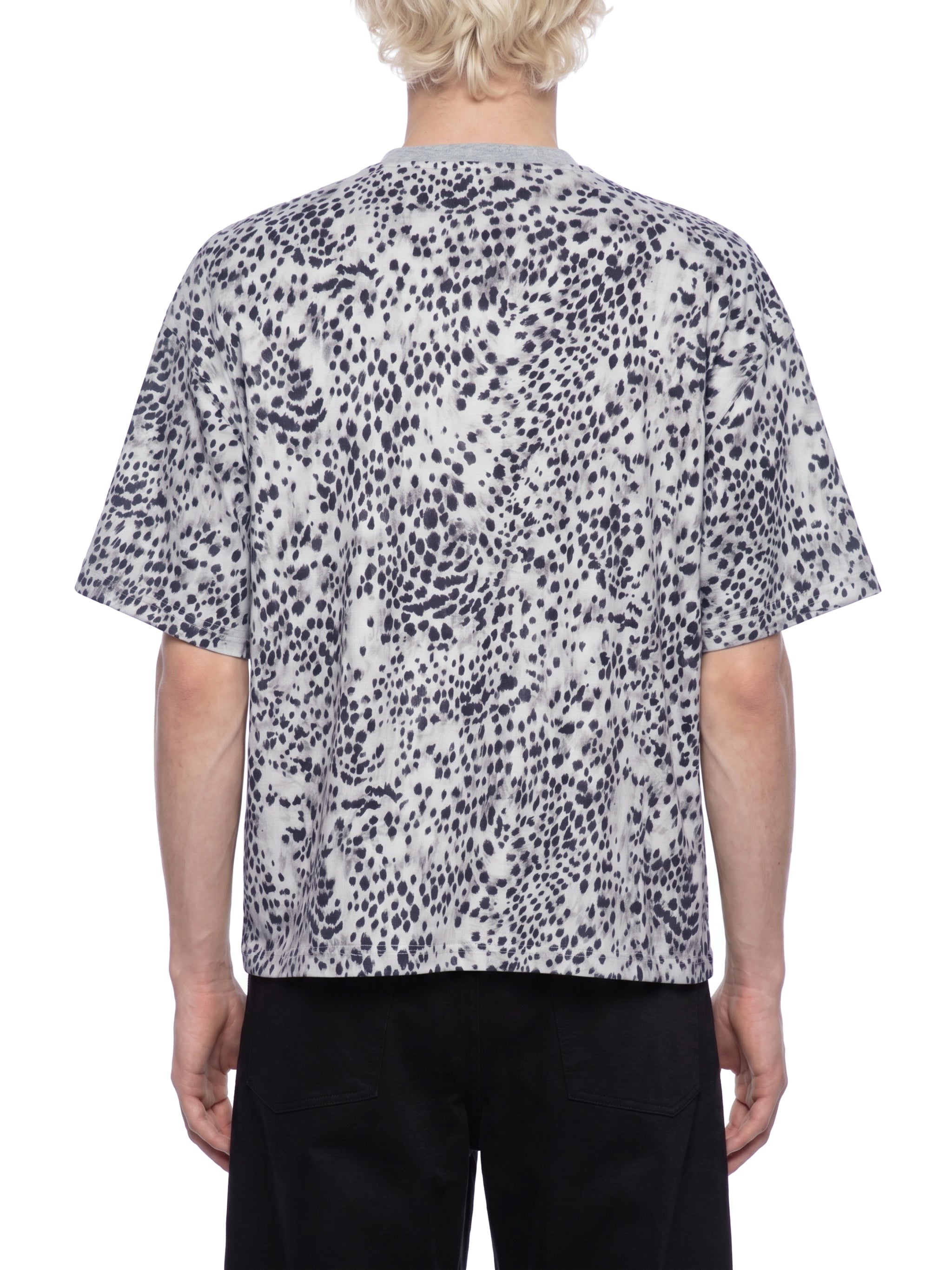 Unisex Leopard Print Boxy T-Shirt – Oversized Premium Streetwear Tee