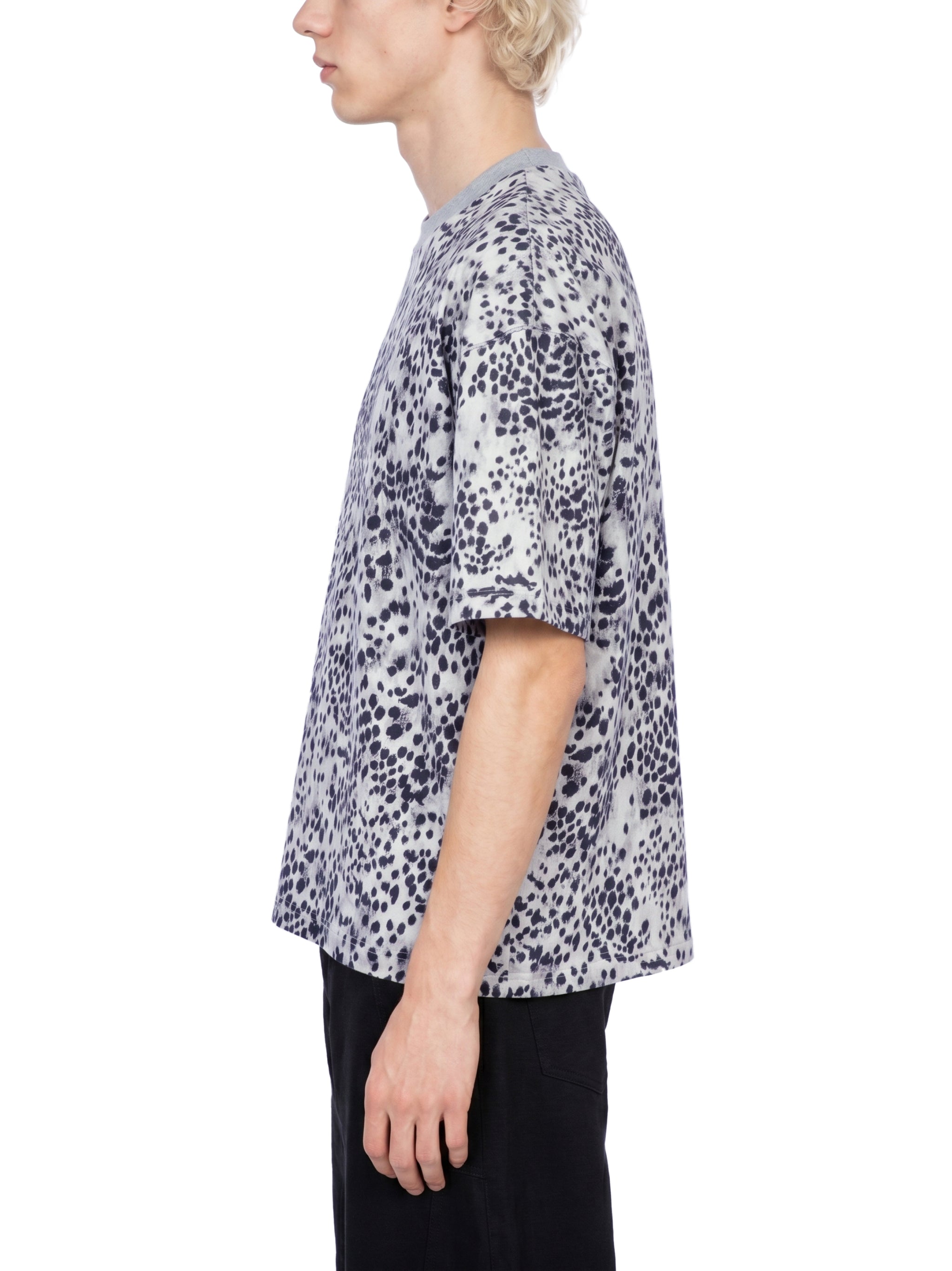 Unisex Leopard Print Boxy T-Shirt – Oversized Premium Streetwear Tee