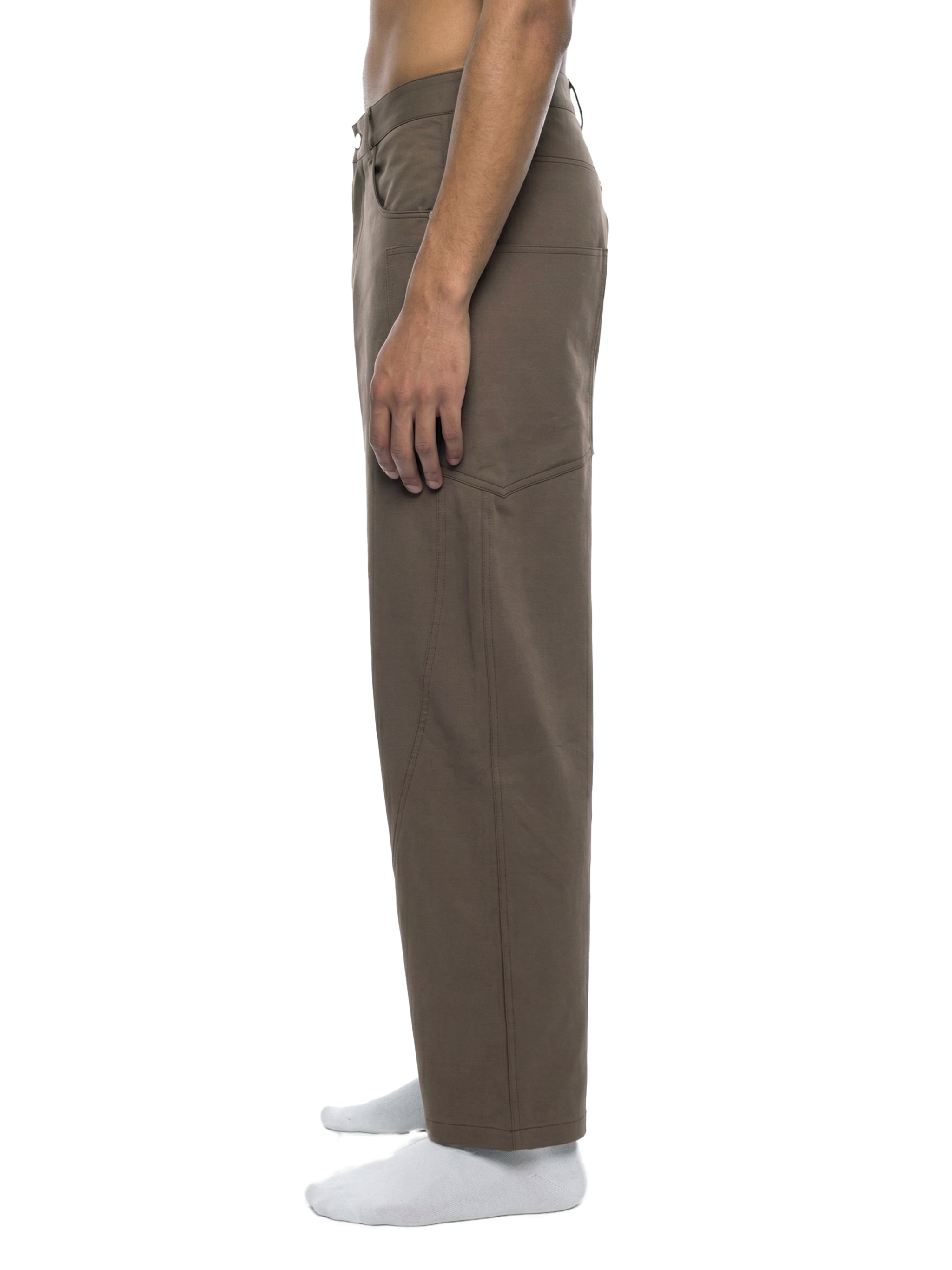 Men's Barrel Leg Pants – Relaxed Fit Premium Casual Trousers
