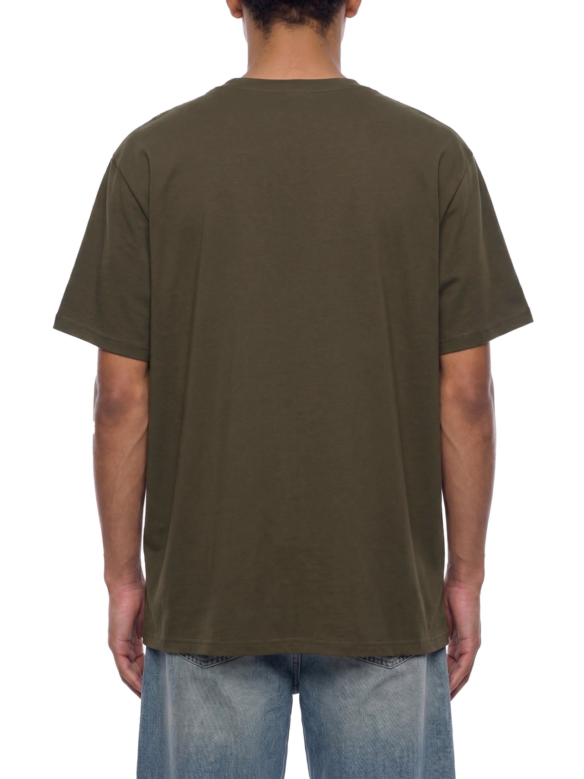 Men's Solid Color Regular Fit T-Shirt – Premium Everyday Cotton Crew Neck Tee
