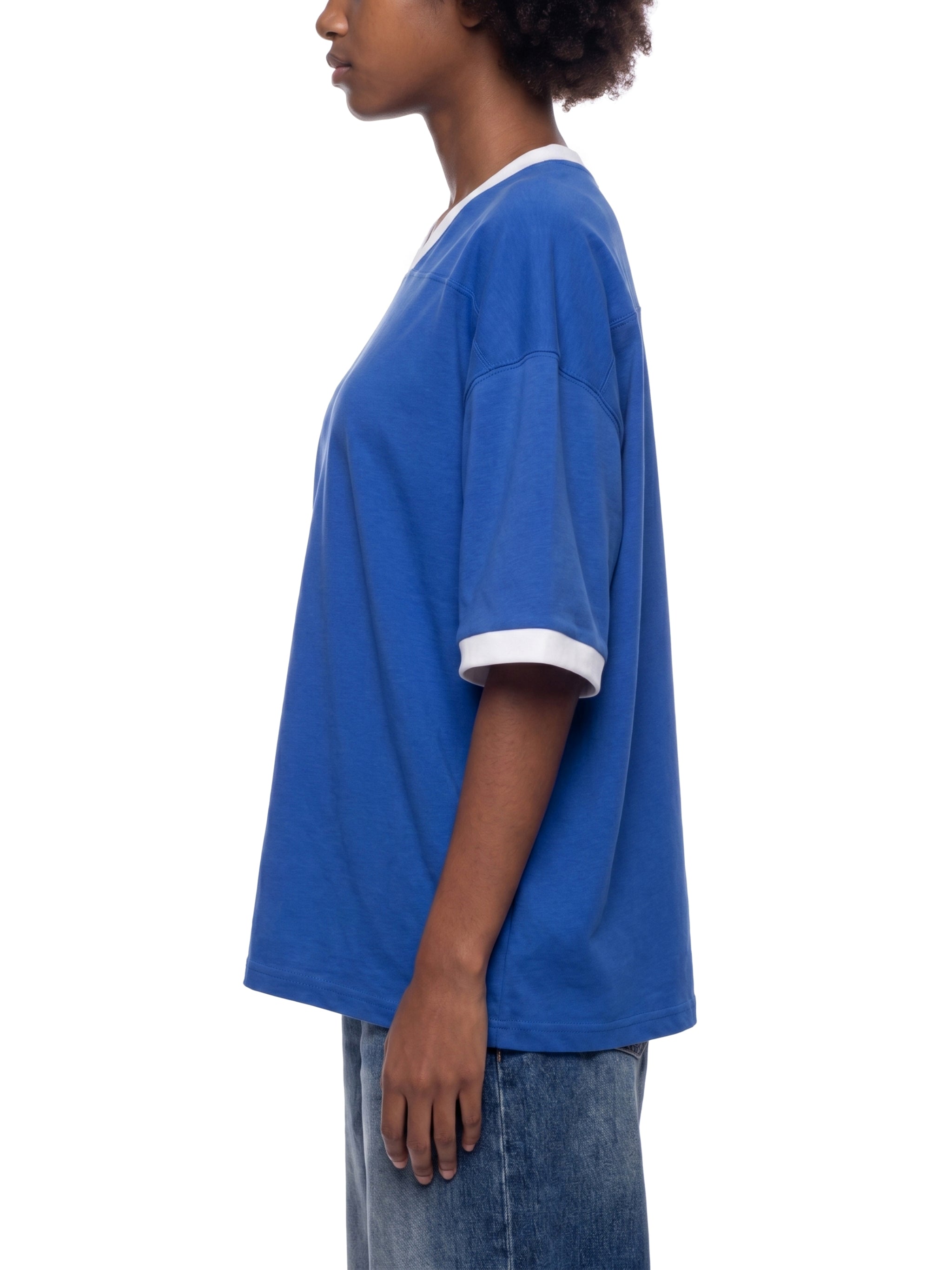 Unisex Color Block Boxy T-Shirt – Oversized Premium Streetwear Tee