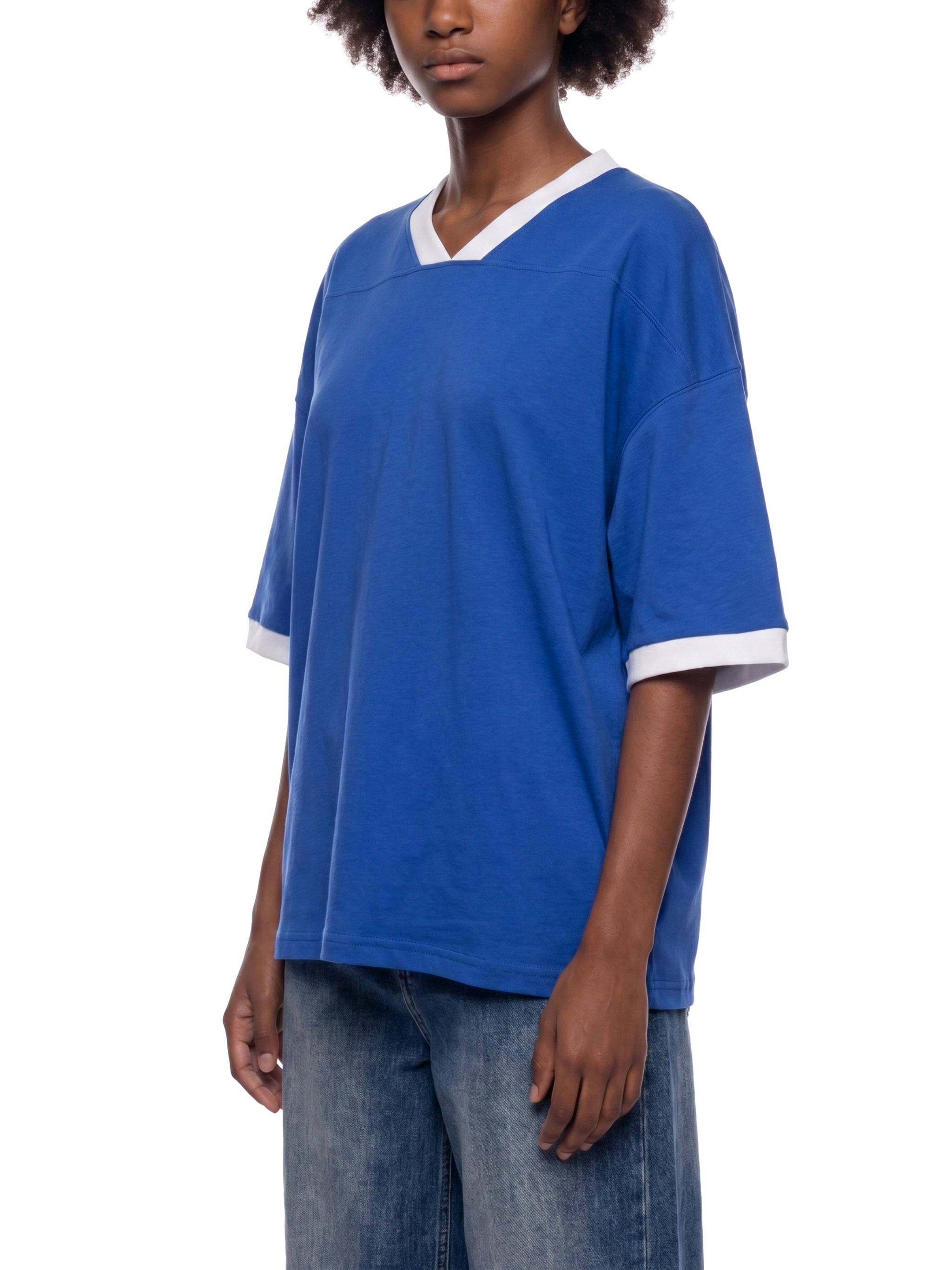 Unisex Color Block Boxy T-Shirt – Oversized Premium Streetwear Tee