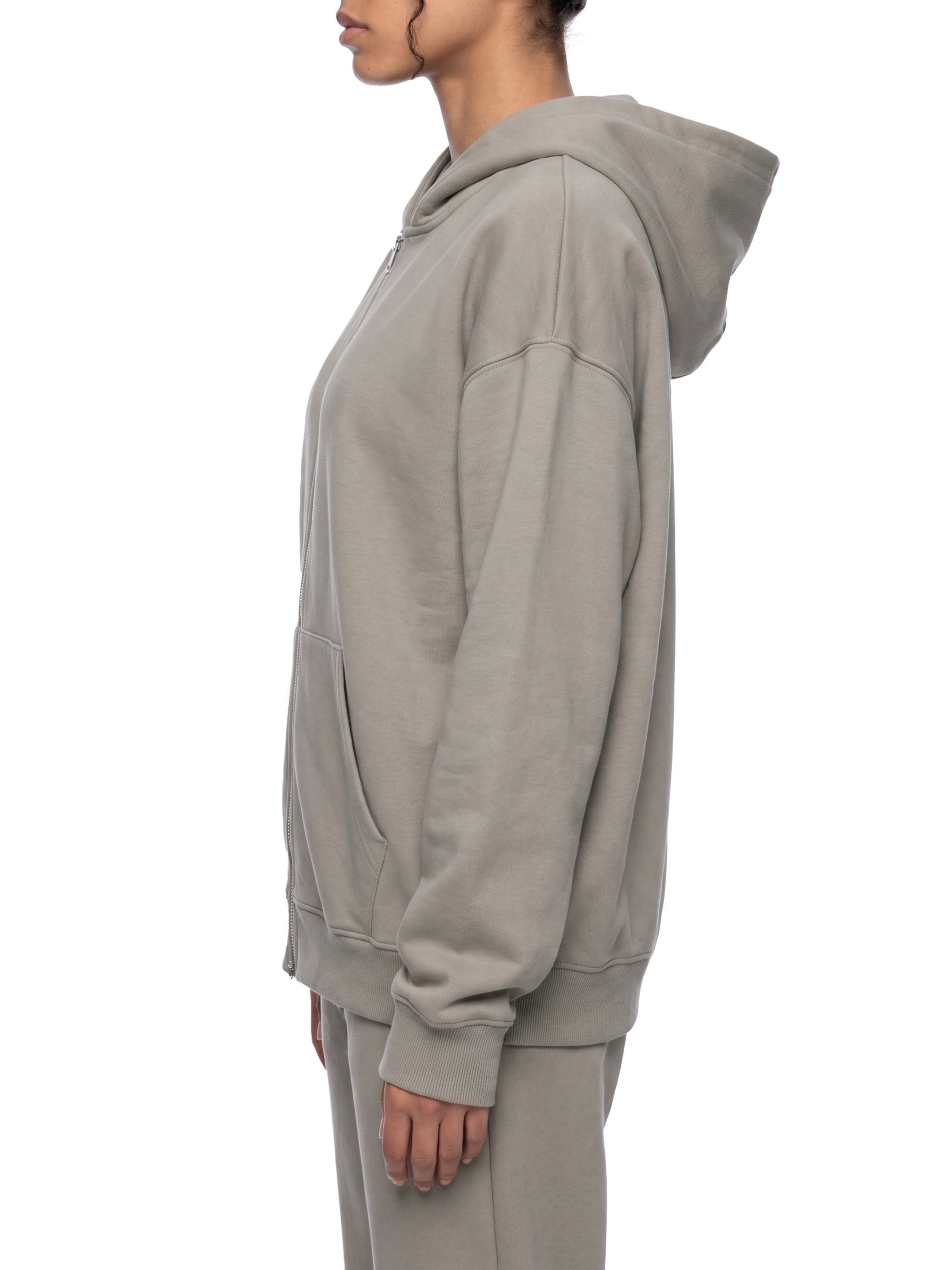 Unisex Loose Fit Full-Zip Hoodie – Premium Casual Streetwear Sweatshirt