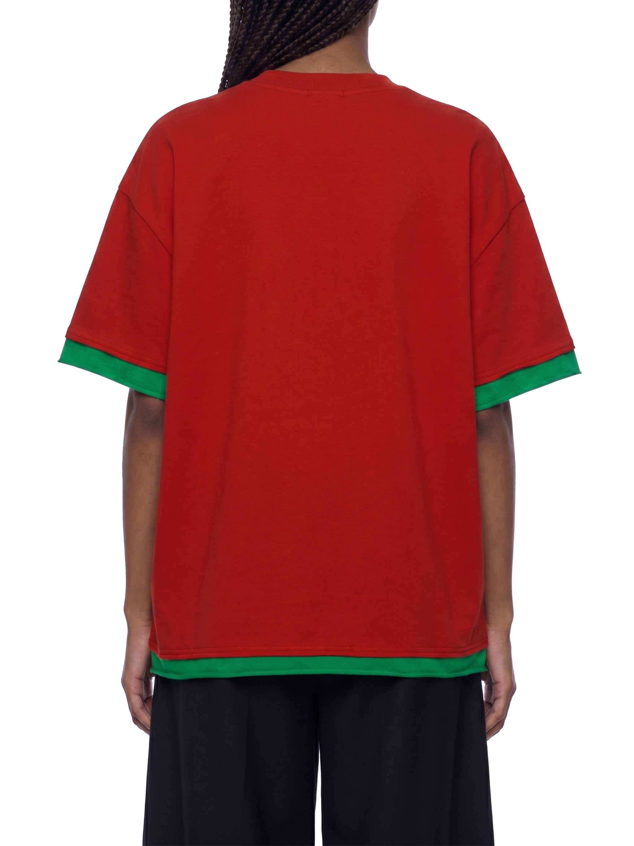 Unisex Boxy Color Block T-Shirt – Oversized Premium Streetwear Tee
