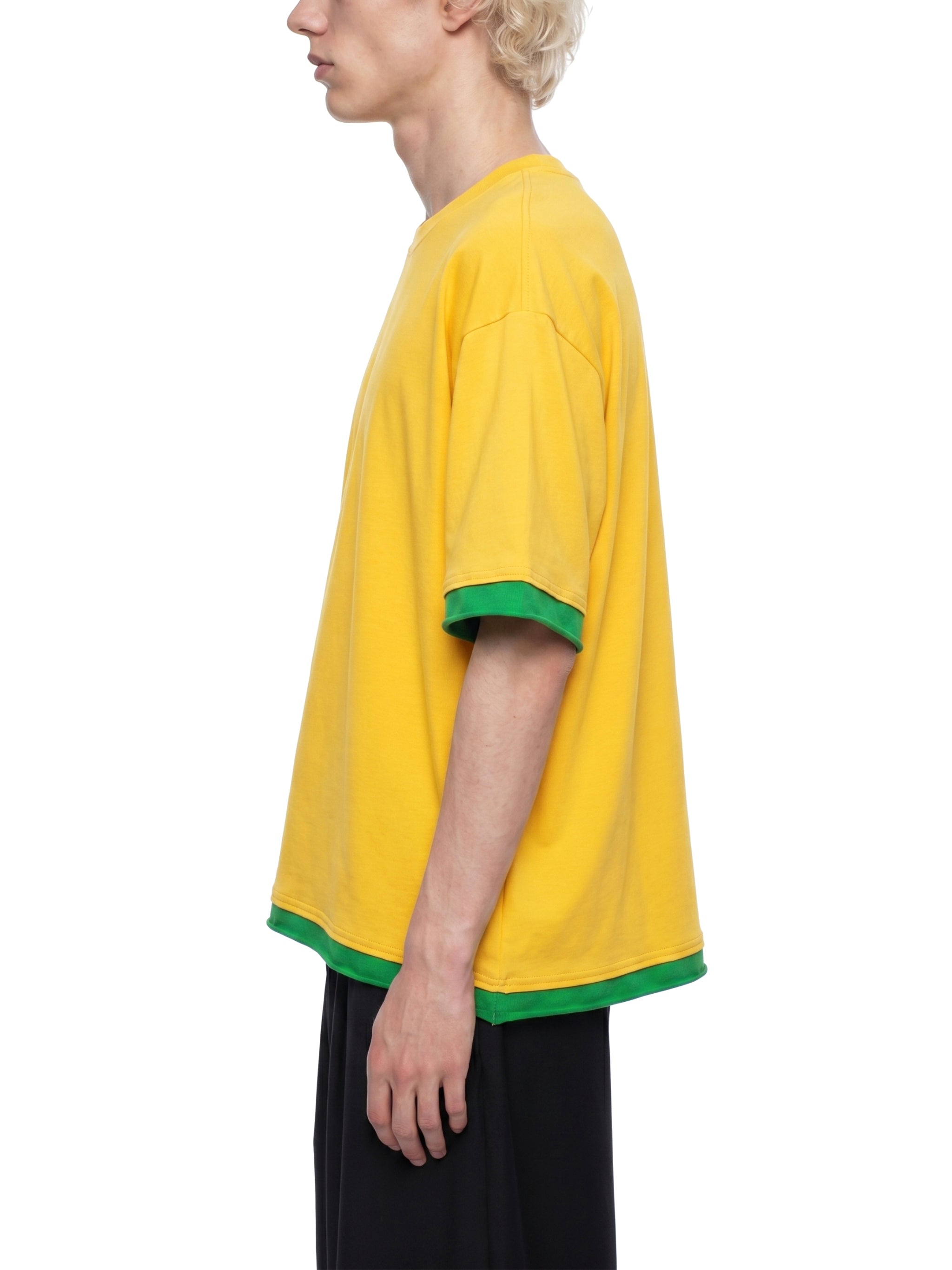 Unisex Boxy Color Block T-Shirt – Oversized Premium Streetwear Tee