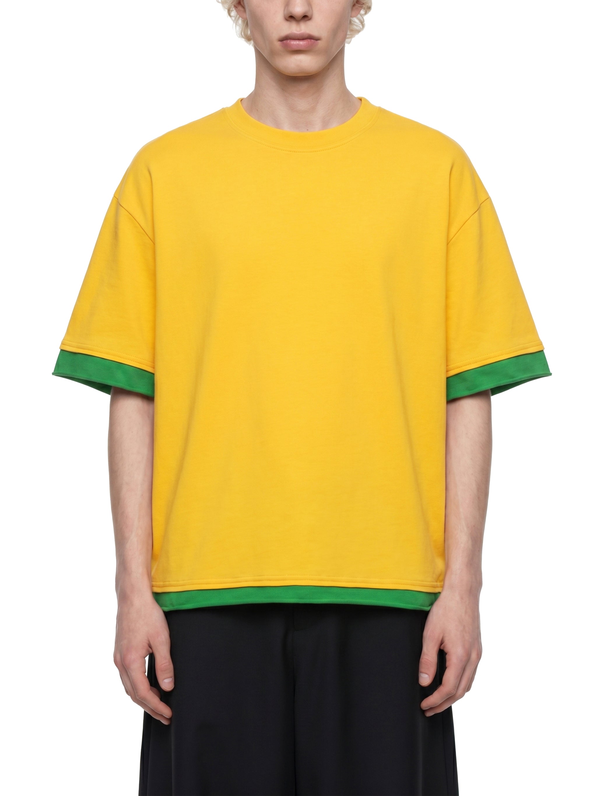 Unisex Boxy Color Block T-Shirt – Oversized Premium Streetwear Tee