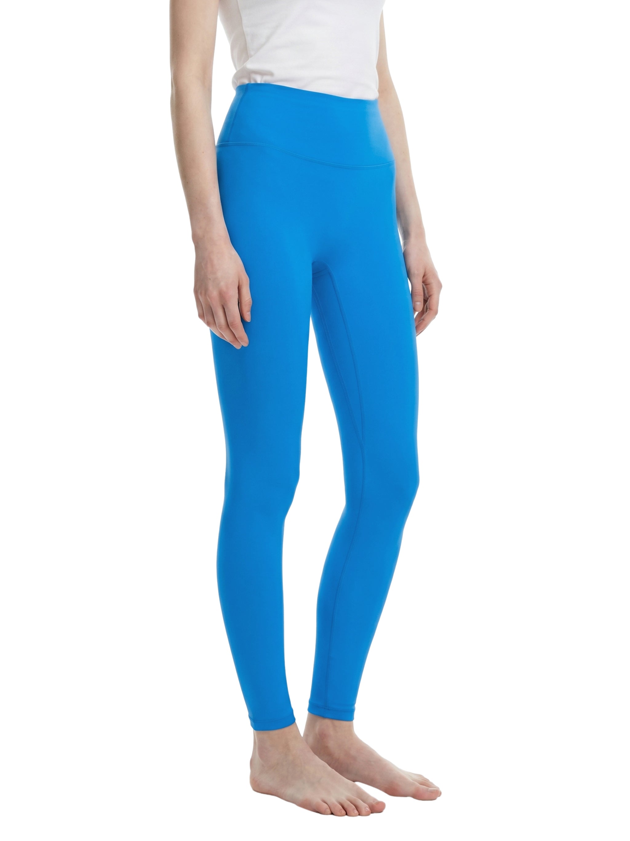 Women's Solid High-Rise Leggings – Sculpting Performance Activewear Pants