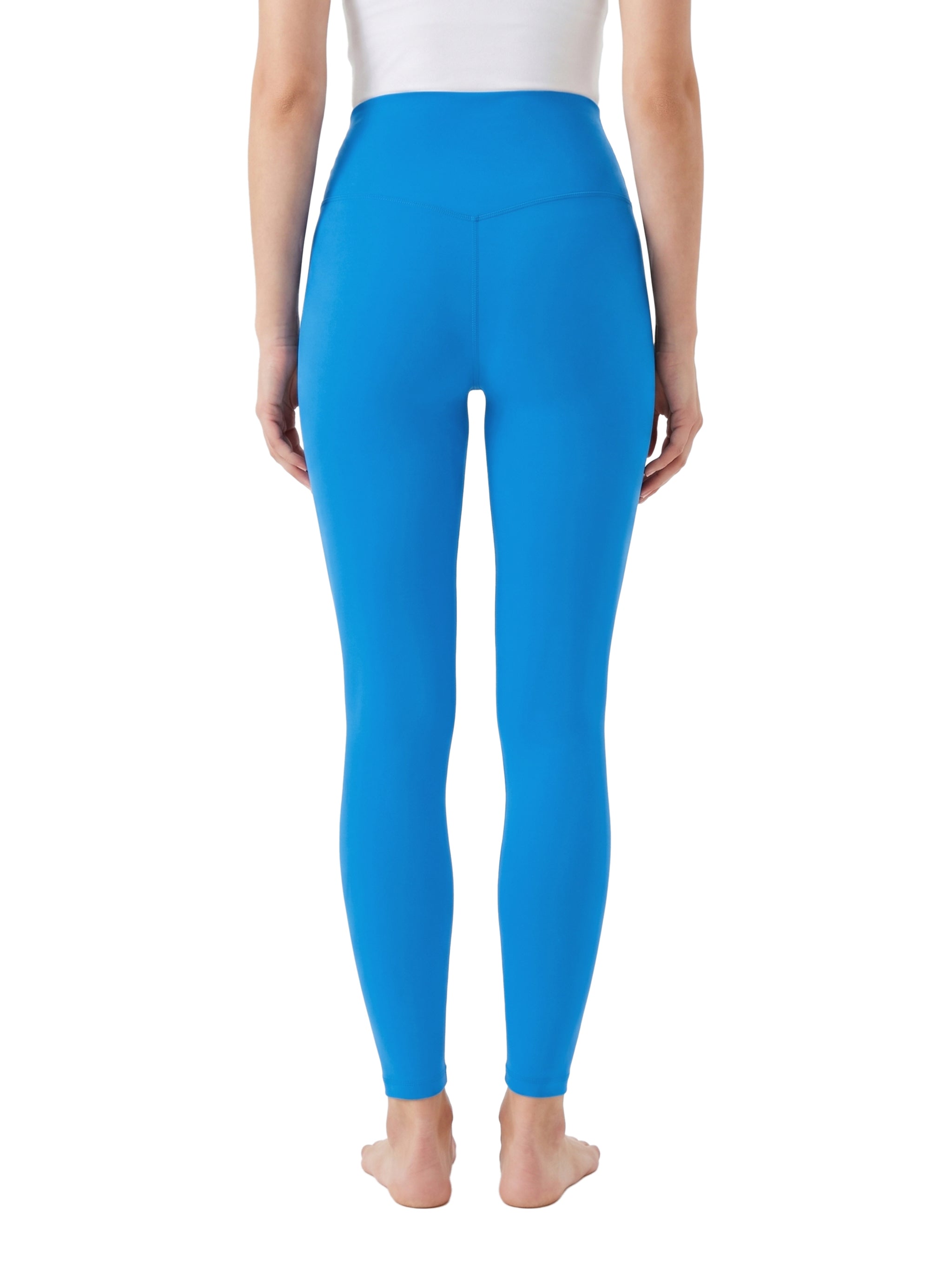 Women's Solid High-Rise Leggings – Sculpting Performance Activewear Pants