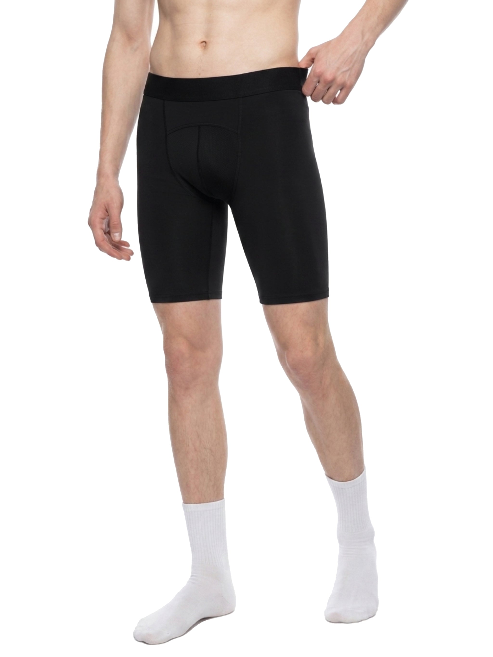 Men's Performance Compression Cycling Shorts – Tight Fit Training Shorts