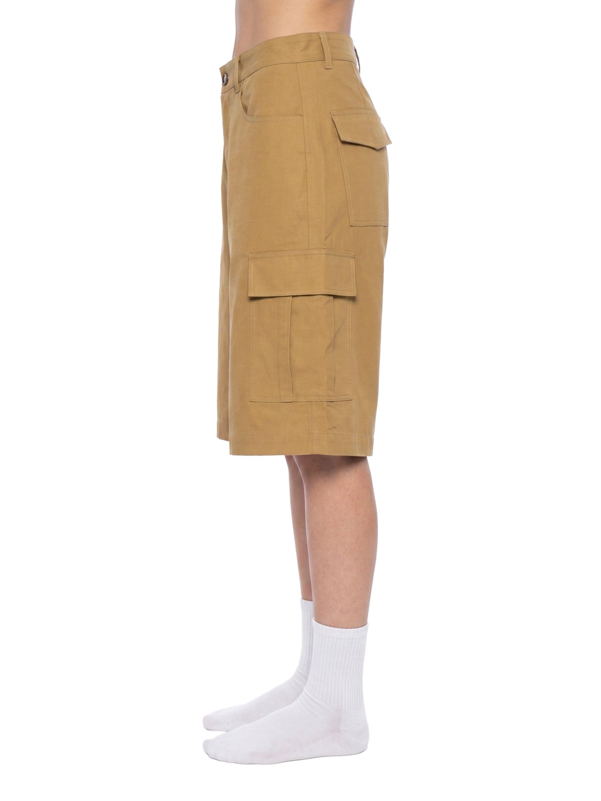 Unisex Woven Cargo Shorts – Relaxed Fit Utility Streetwear Shorts