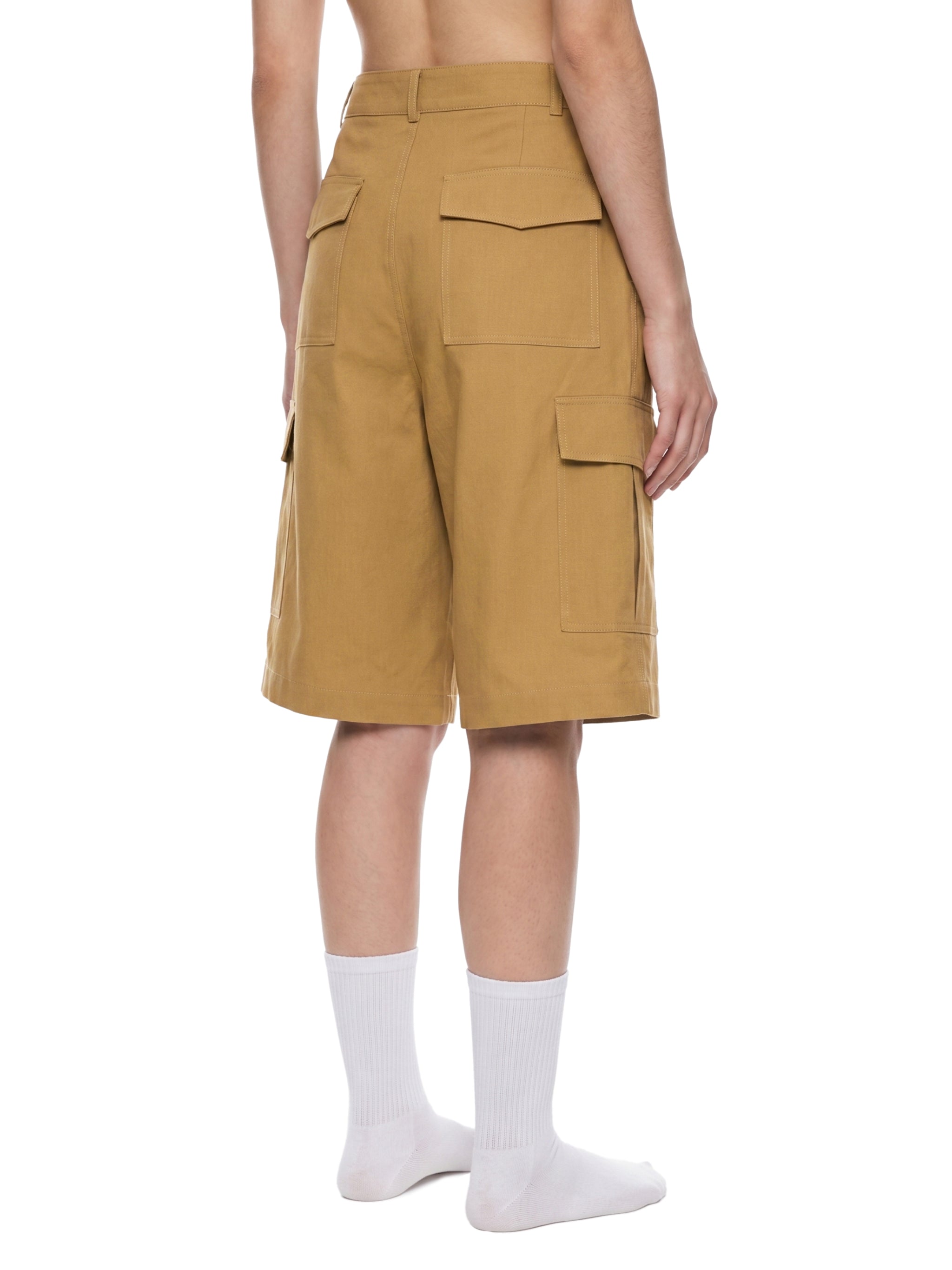 Unisex Woven Cargo Shorts – Relaxed Fit Utility Streetwear Shorts