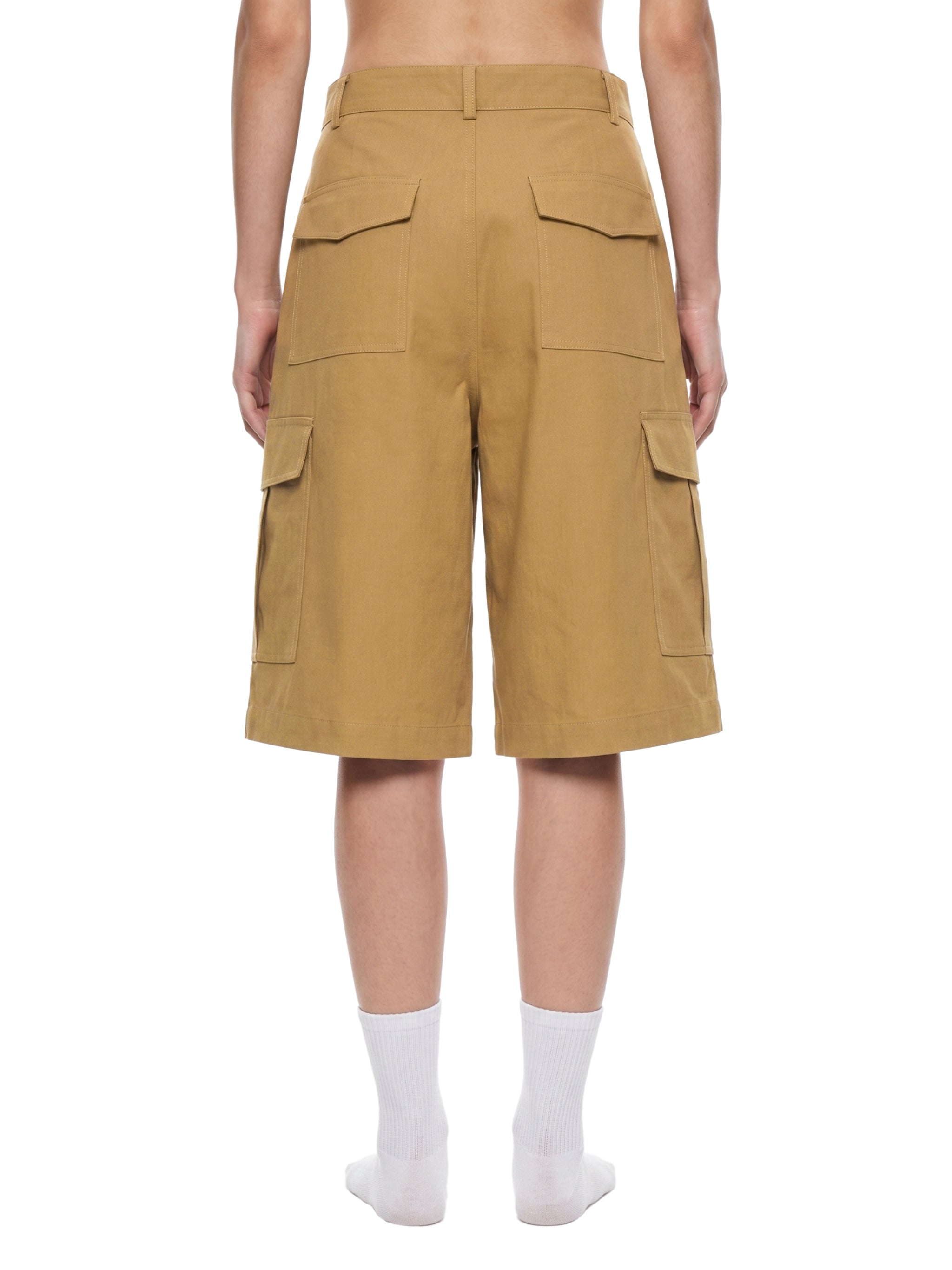 Unisex Woven Cargo Shorts – Relaxed Fit Utility Streetwear Shorts