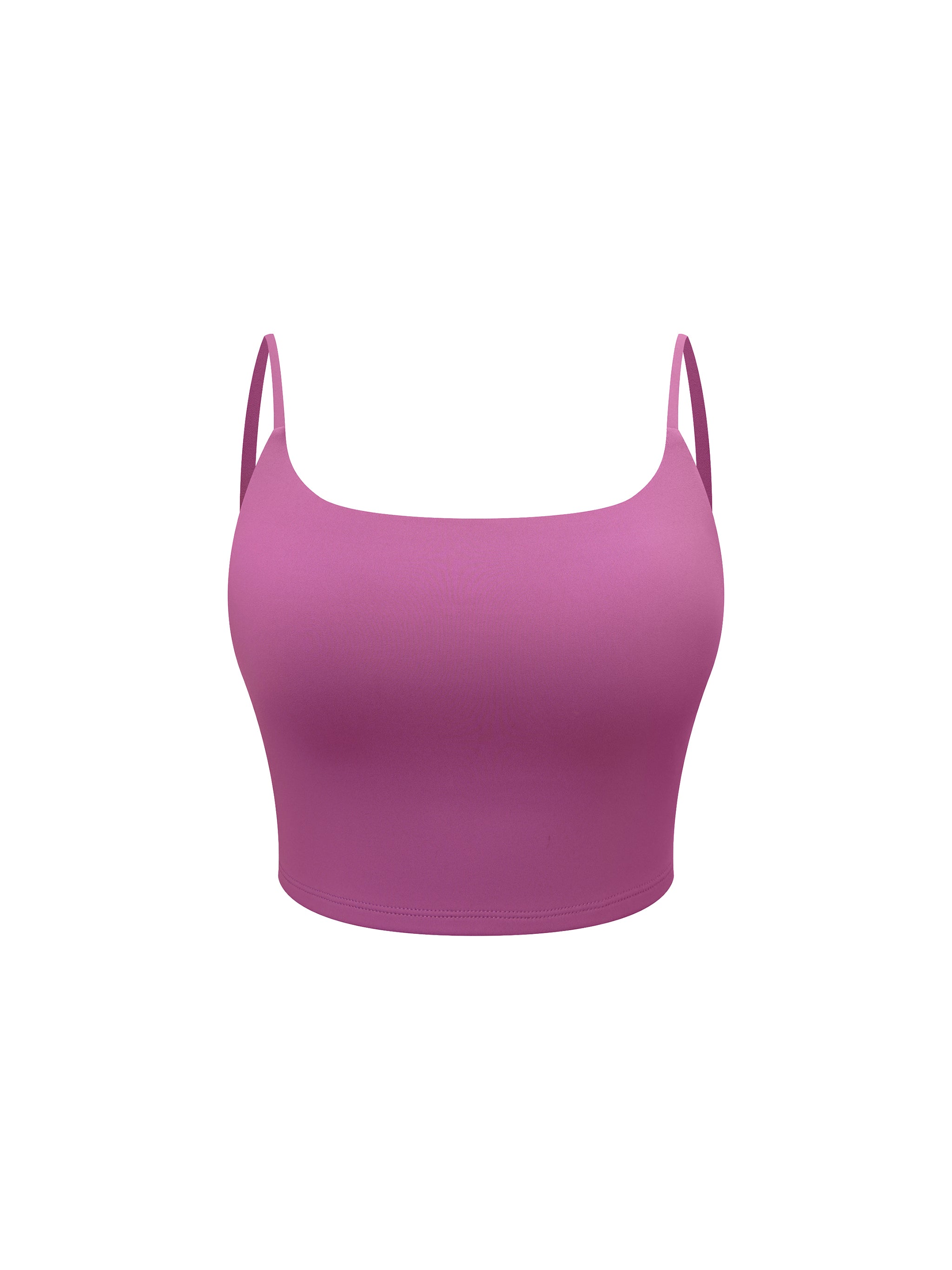 Women's Solid Color Sports Bra – Medium Support Activewear Bra