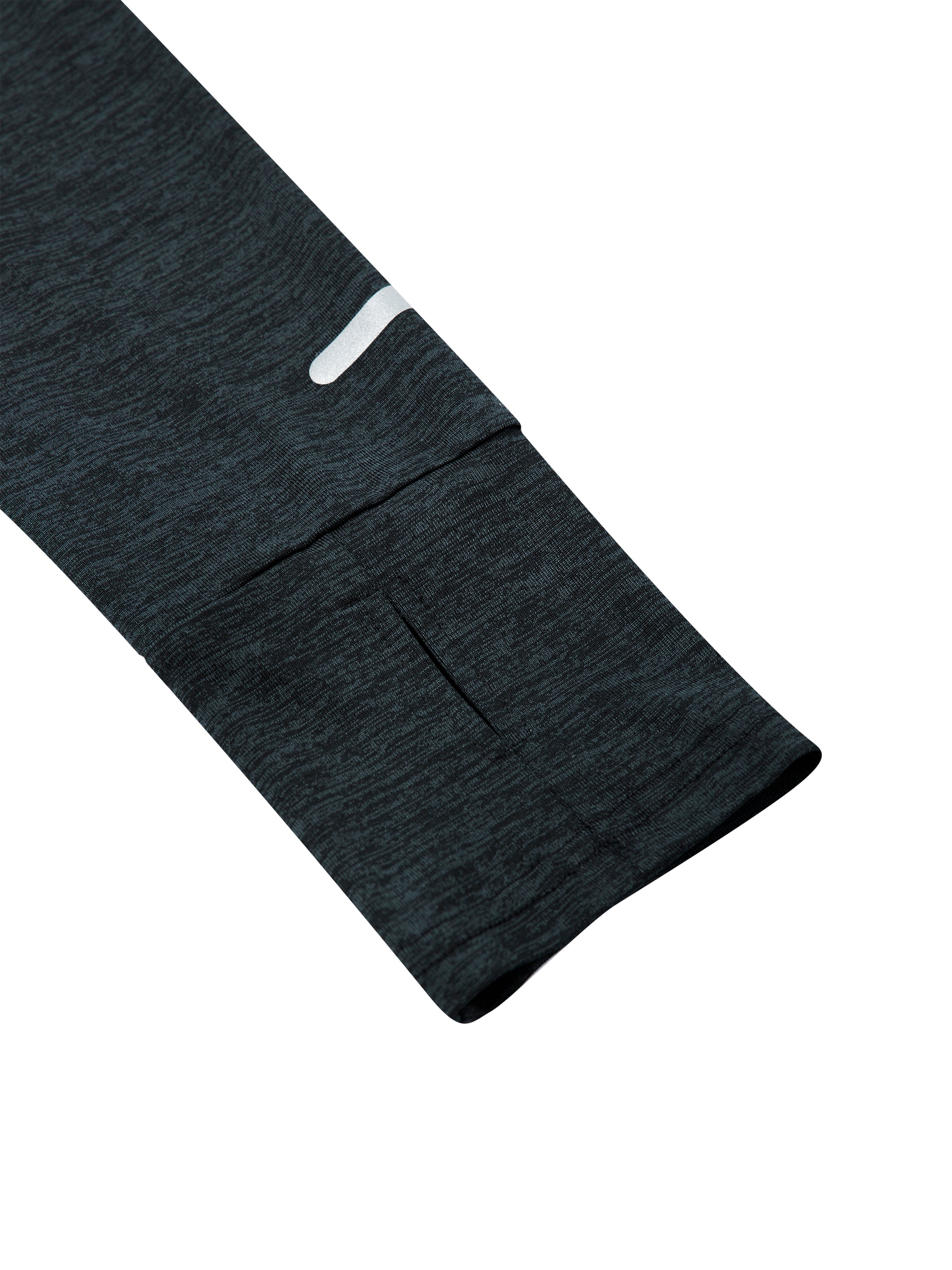 Men's Quarter-Zip Raglan Training T-Shirt – Lightweight Performance Athletic Top