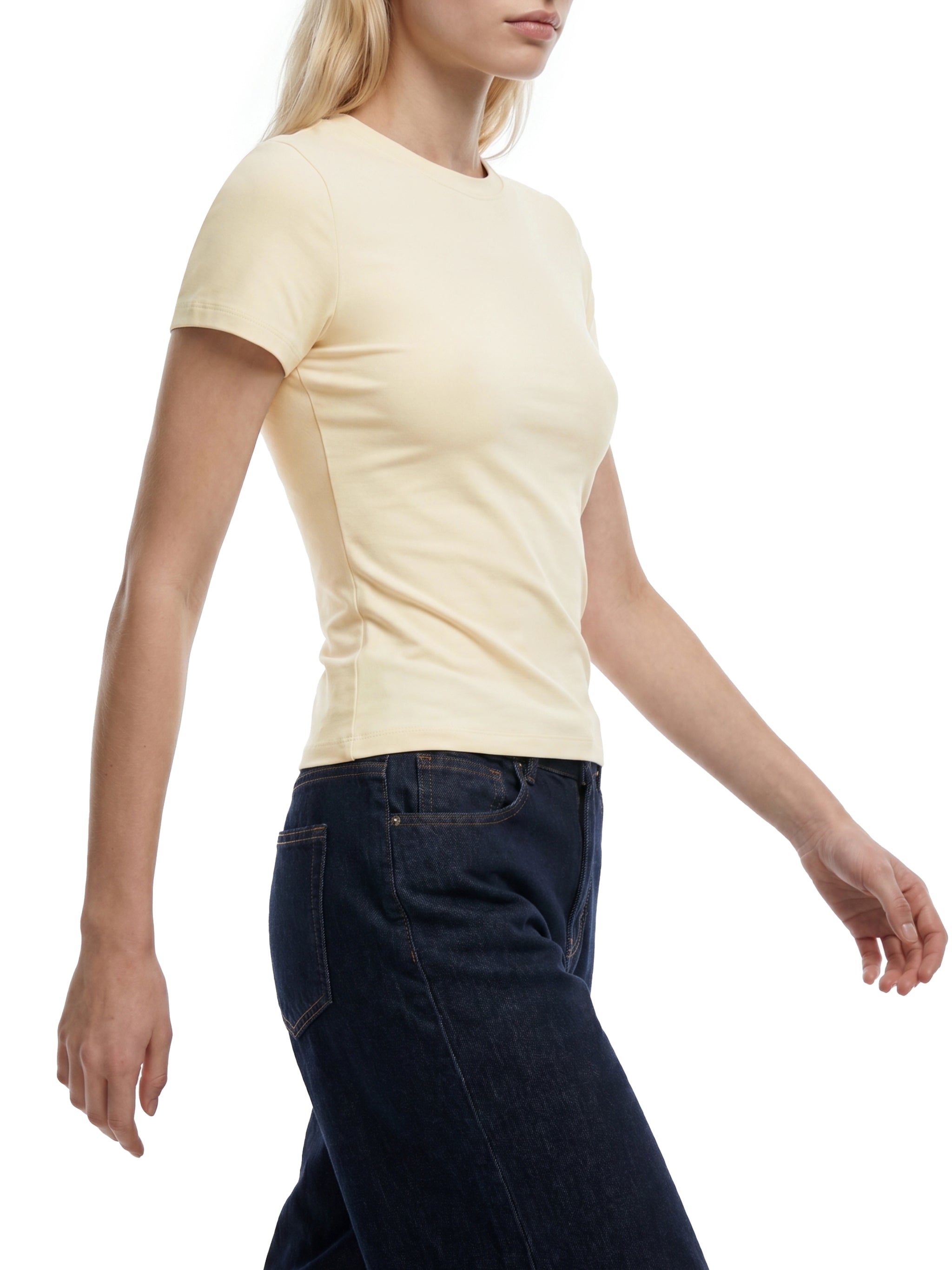 Women's Slim Fit Performance T-Shirt – Moisture-Wicking Activewear Tee