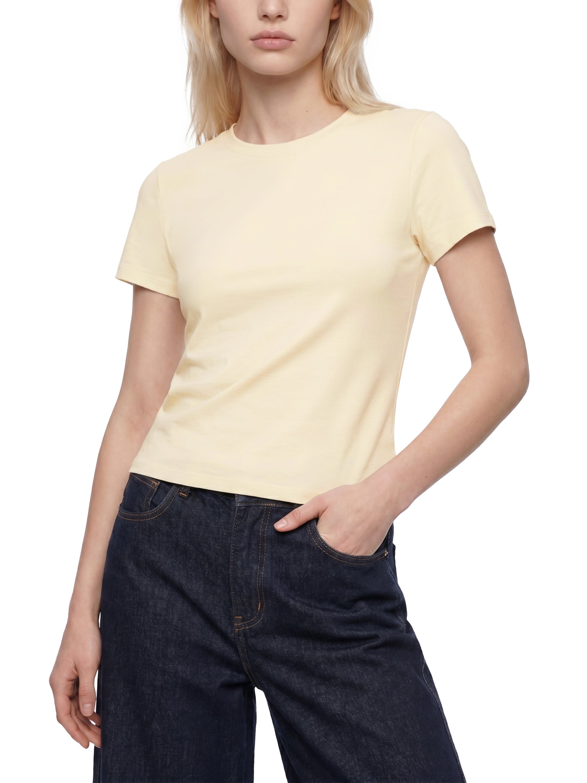 Women's Slim Fit Performance T-Shirt – Moisture-Wicking Activewear Tee