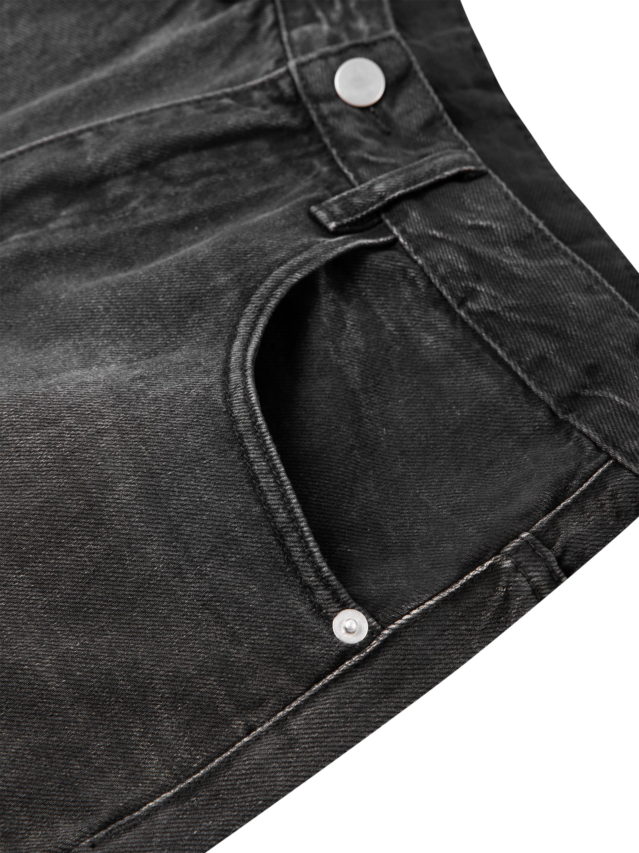 Men's Sunfade Vintage Wash Barrel Leg Jeans – Relaxed Fit Premium Denim Pants