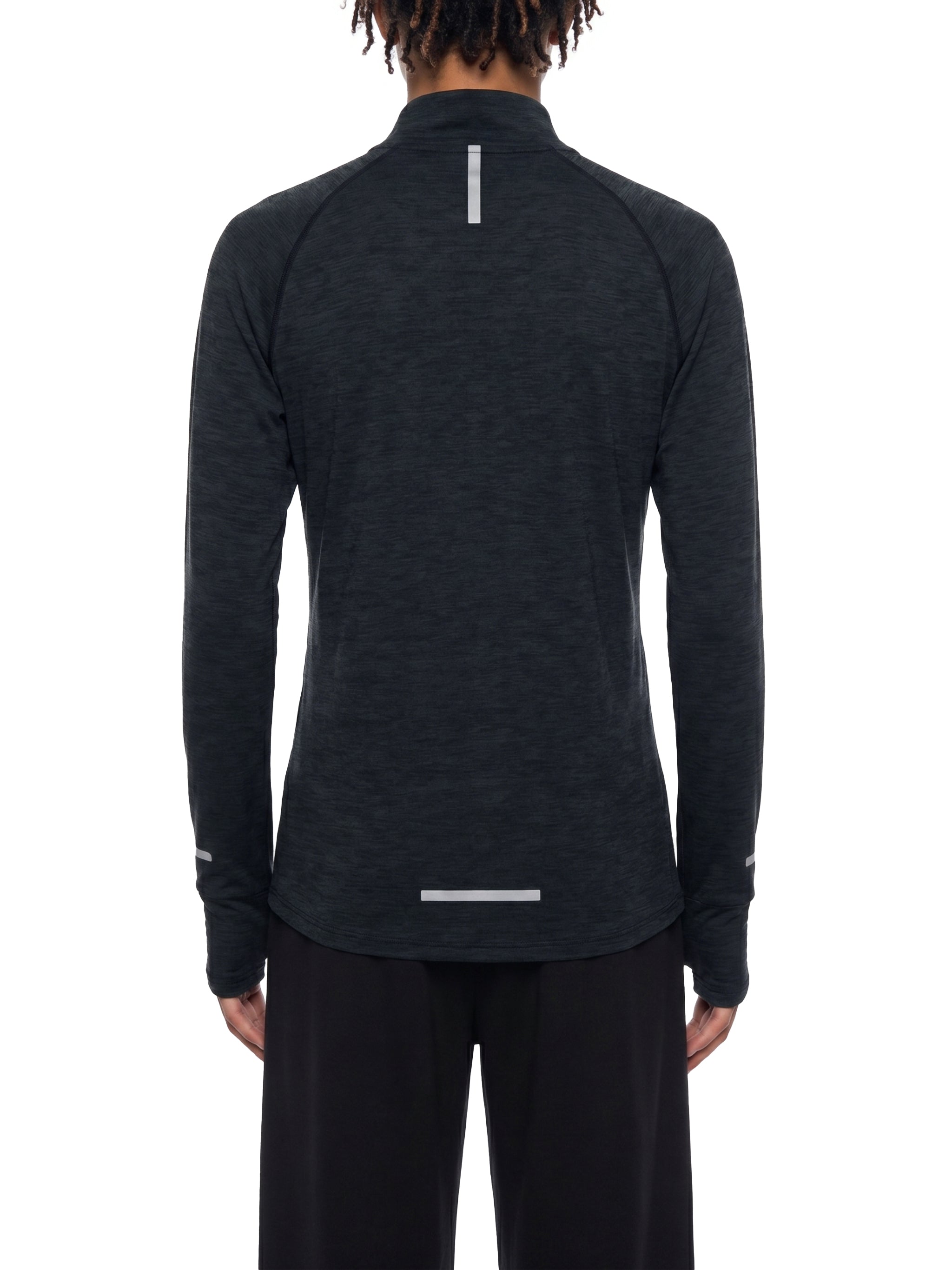 Men's Quarter-Zip Raglan Training T-Shirt – Lightweight Performance Athletic Top