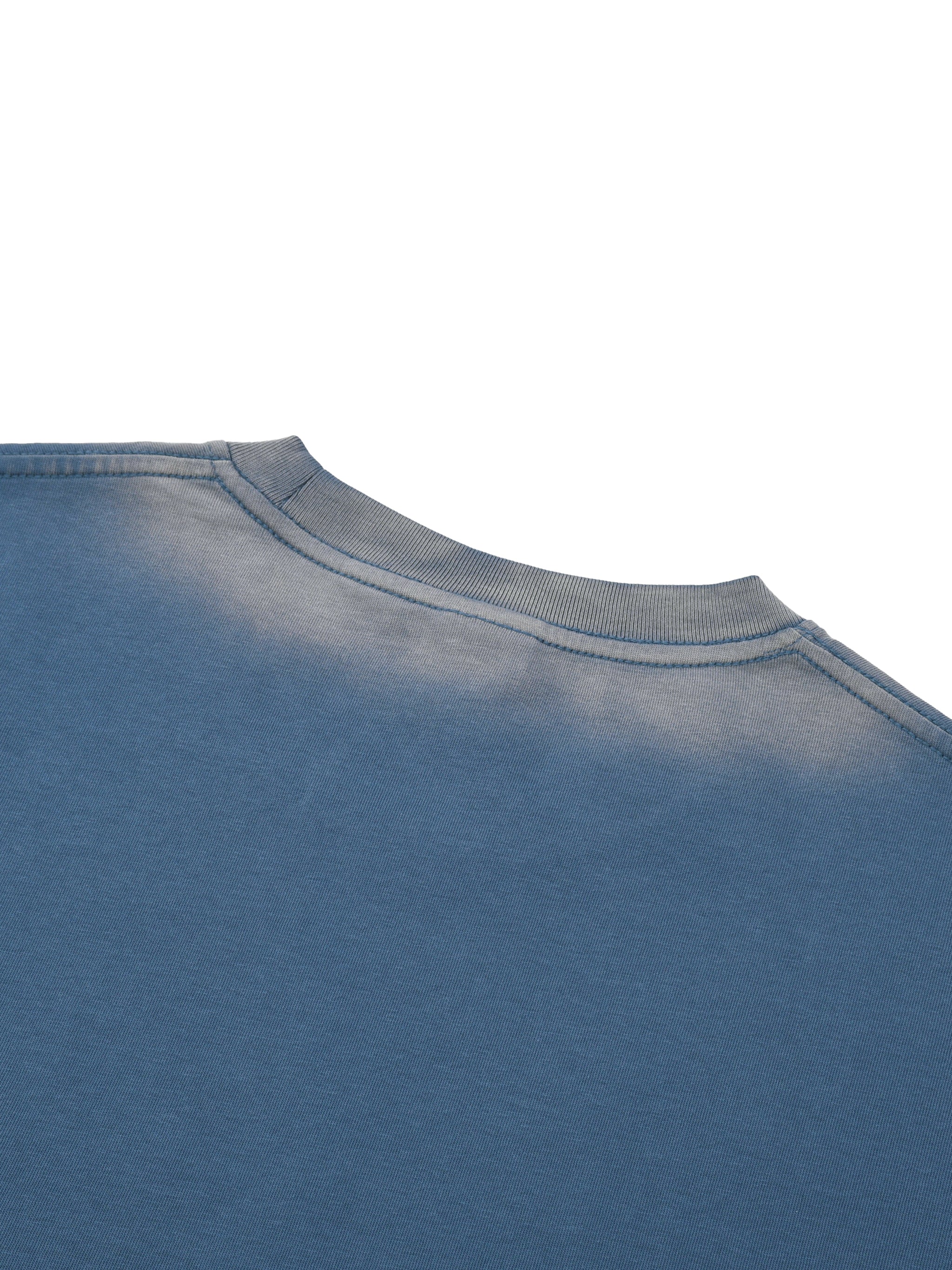 Unisex Boxy Sunfade Vintage Wash T-Shirt – Oversized Premium Streetwear Tee
