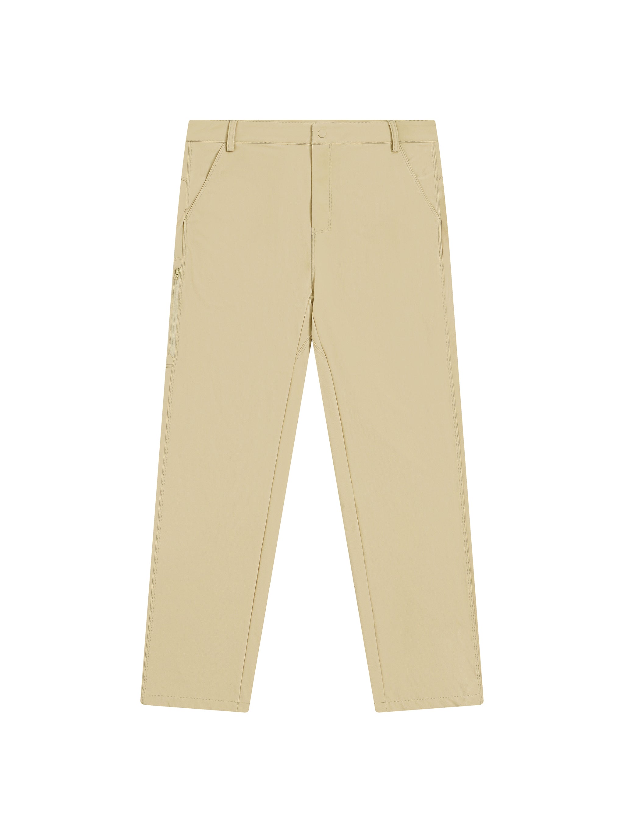 Men's Lightweight Tapered Performance Pants – Stretch Athletic Casual Trousers