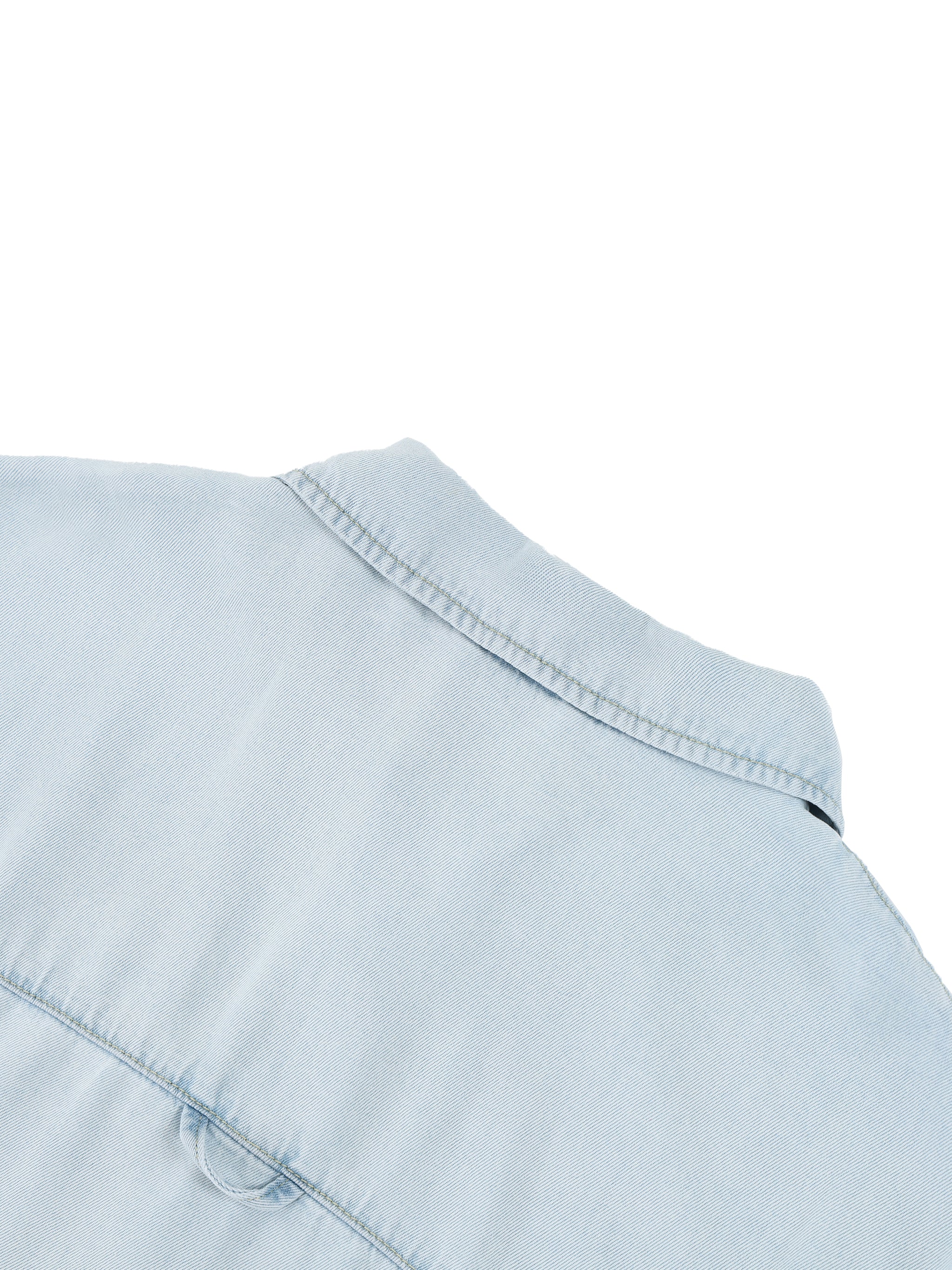 Unisex Vintage Wash Lyocell Drop Shoulder Shirt – Oversized Premium Button-Up