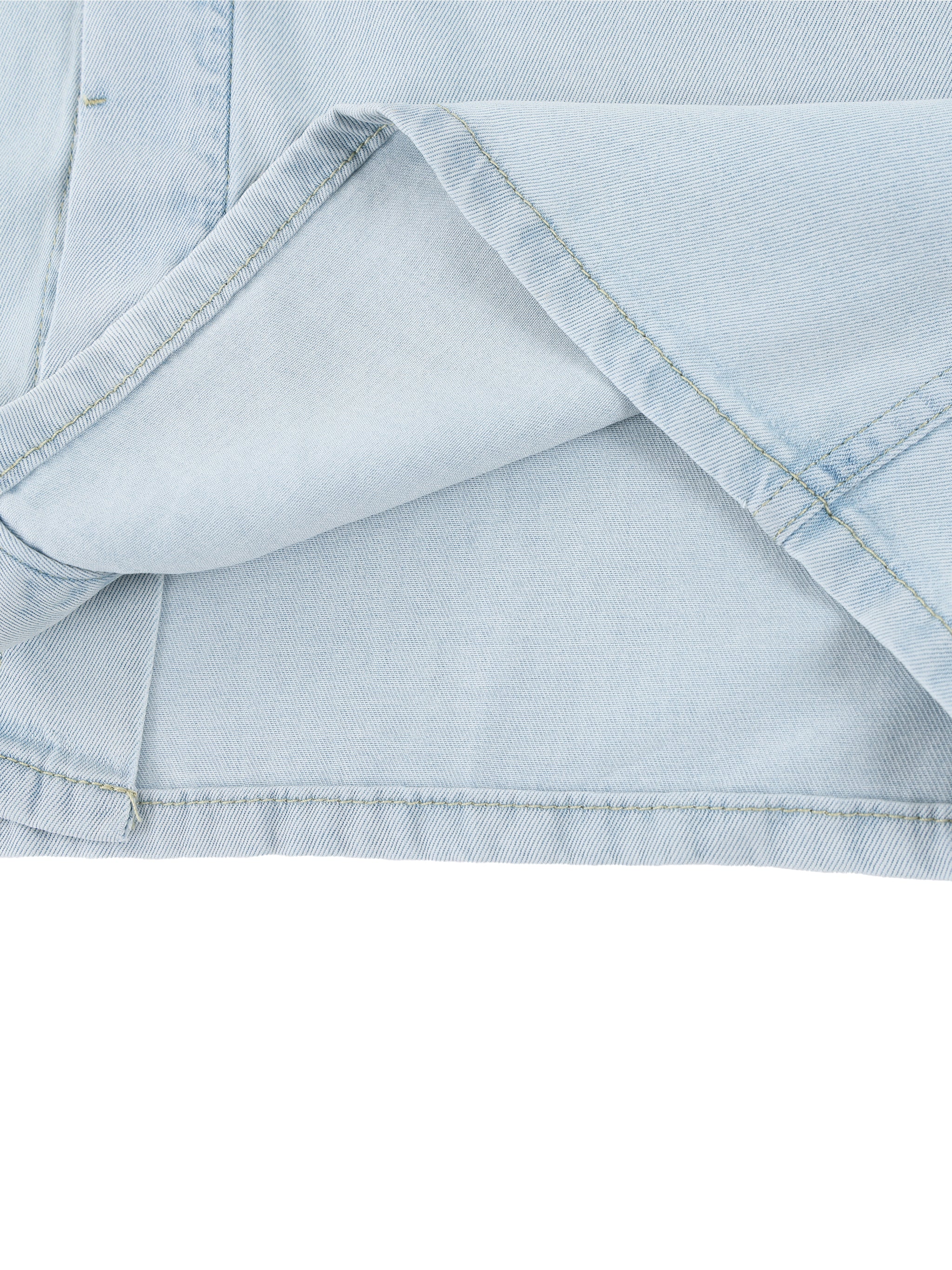 Unisex Vintage Wash Lyocell Drop Shoulder Shirt – Oversized Premium Button-Up