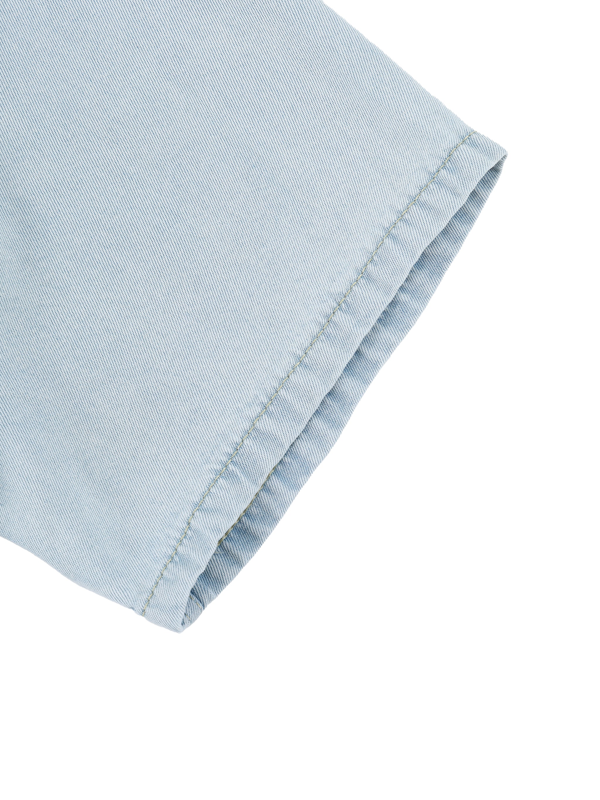 Unisex Vintage Wash Lyocell Drop Shoulder Shirt – Oversized Premium Button-Up