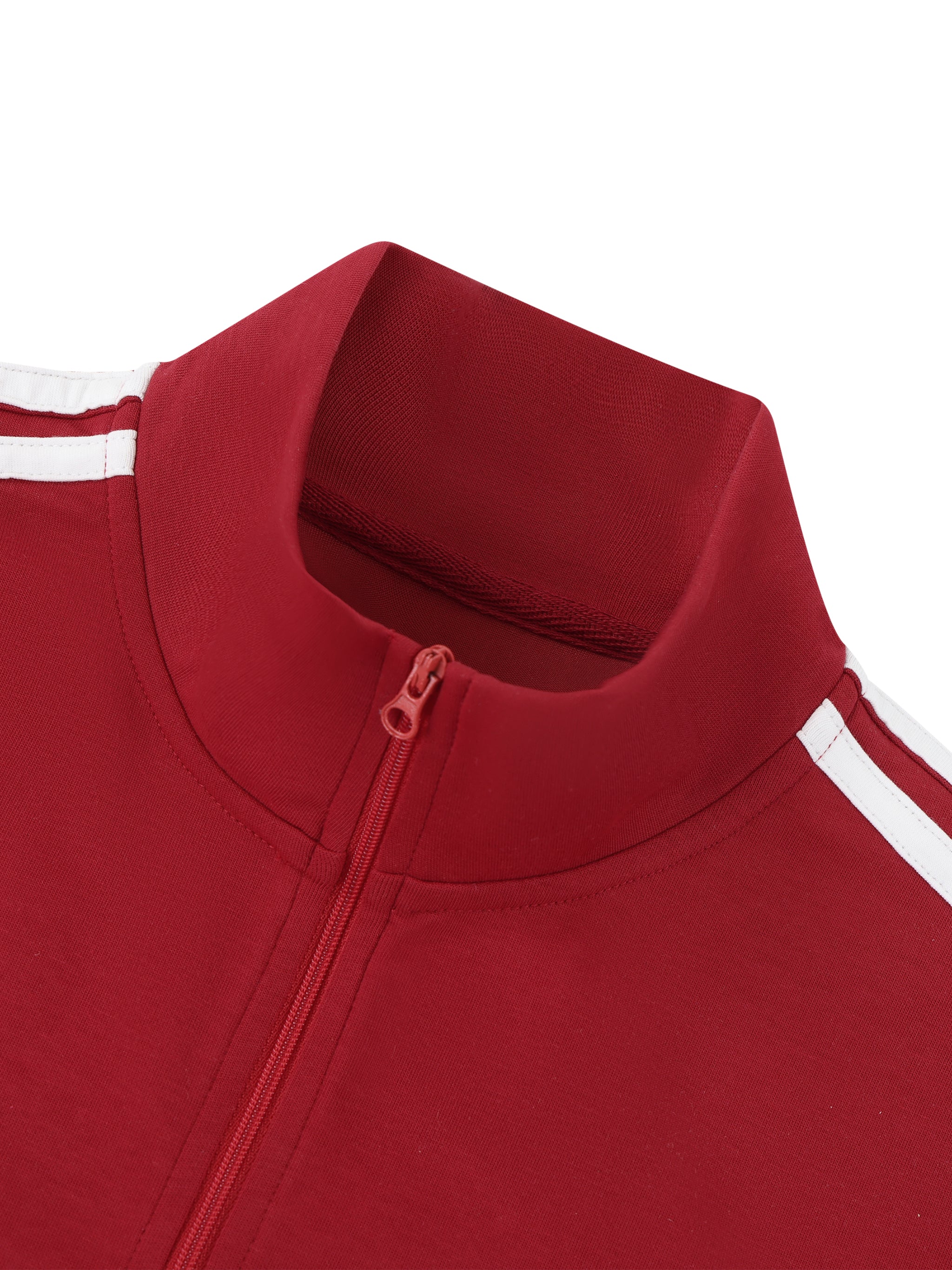 Women's Cropped Full-Zip Short Sleeve T-Shirt – Slim Fit Casual Zip-Up Top