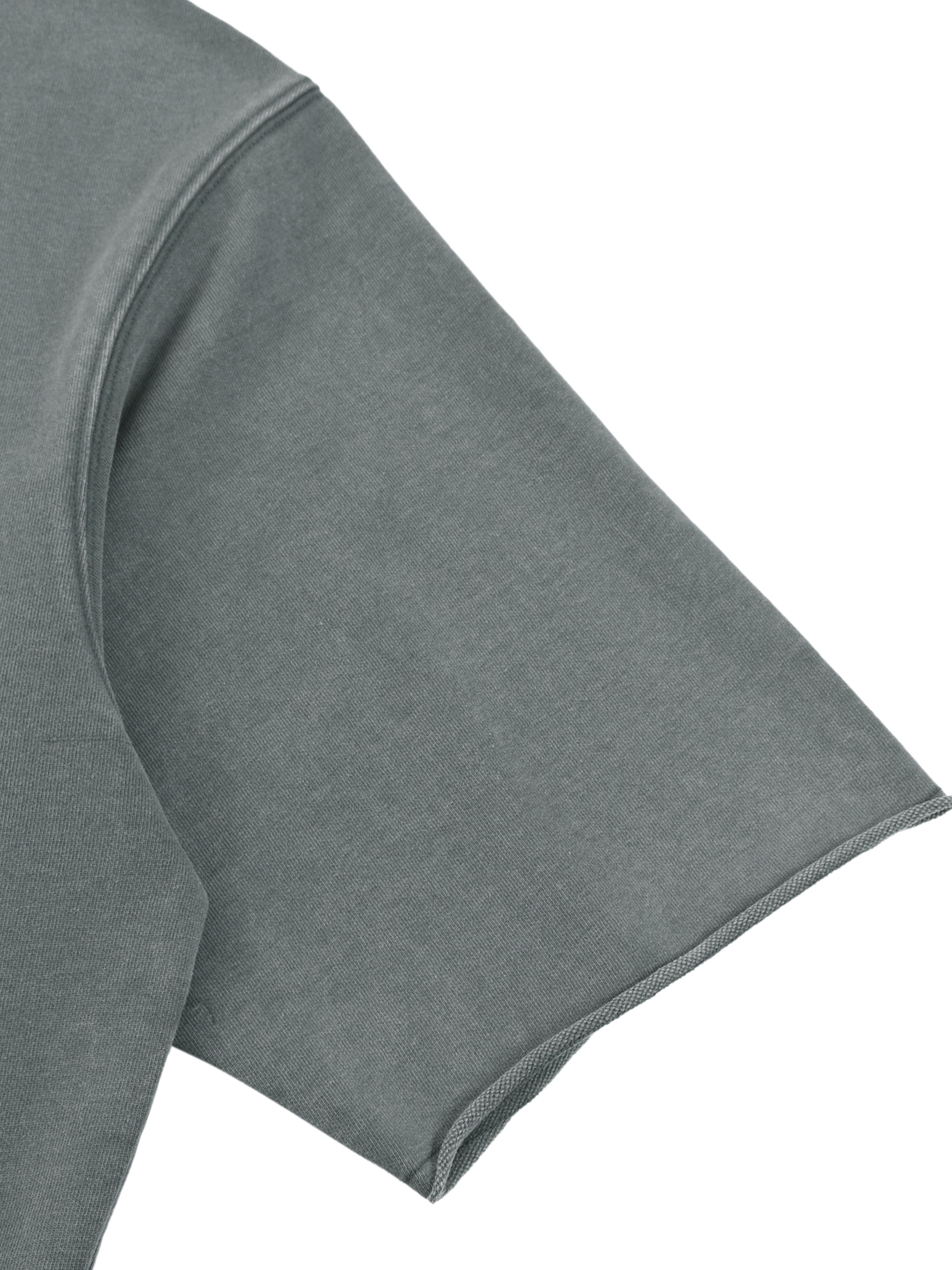 Unisex Mineral Wash Boxy Raw Edge T-Shirt – Premium Oversized Streetwear Tee