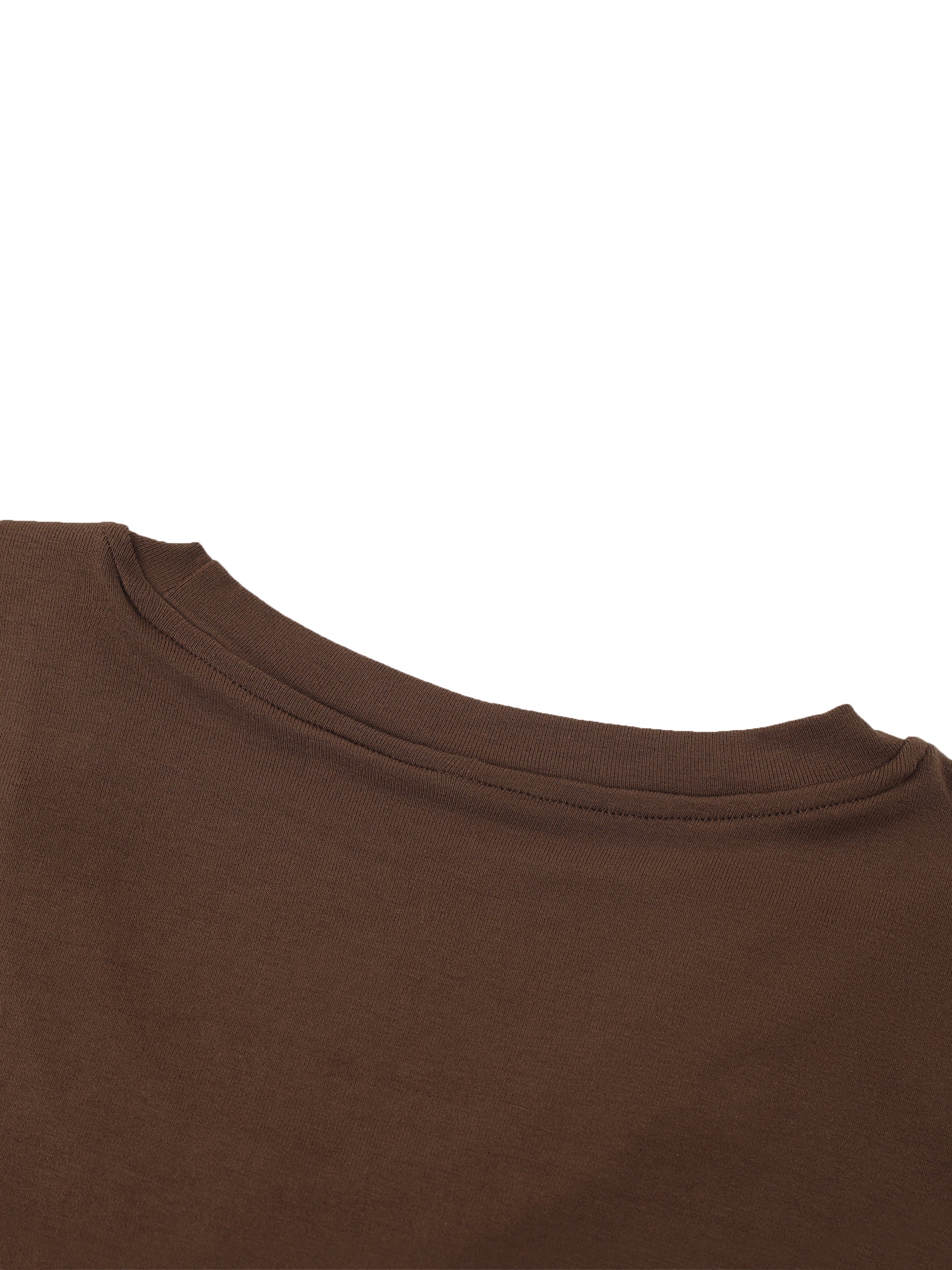 Women's Paneled Crop T-Shirt – Slim Fit Casual Streetwear Tee
