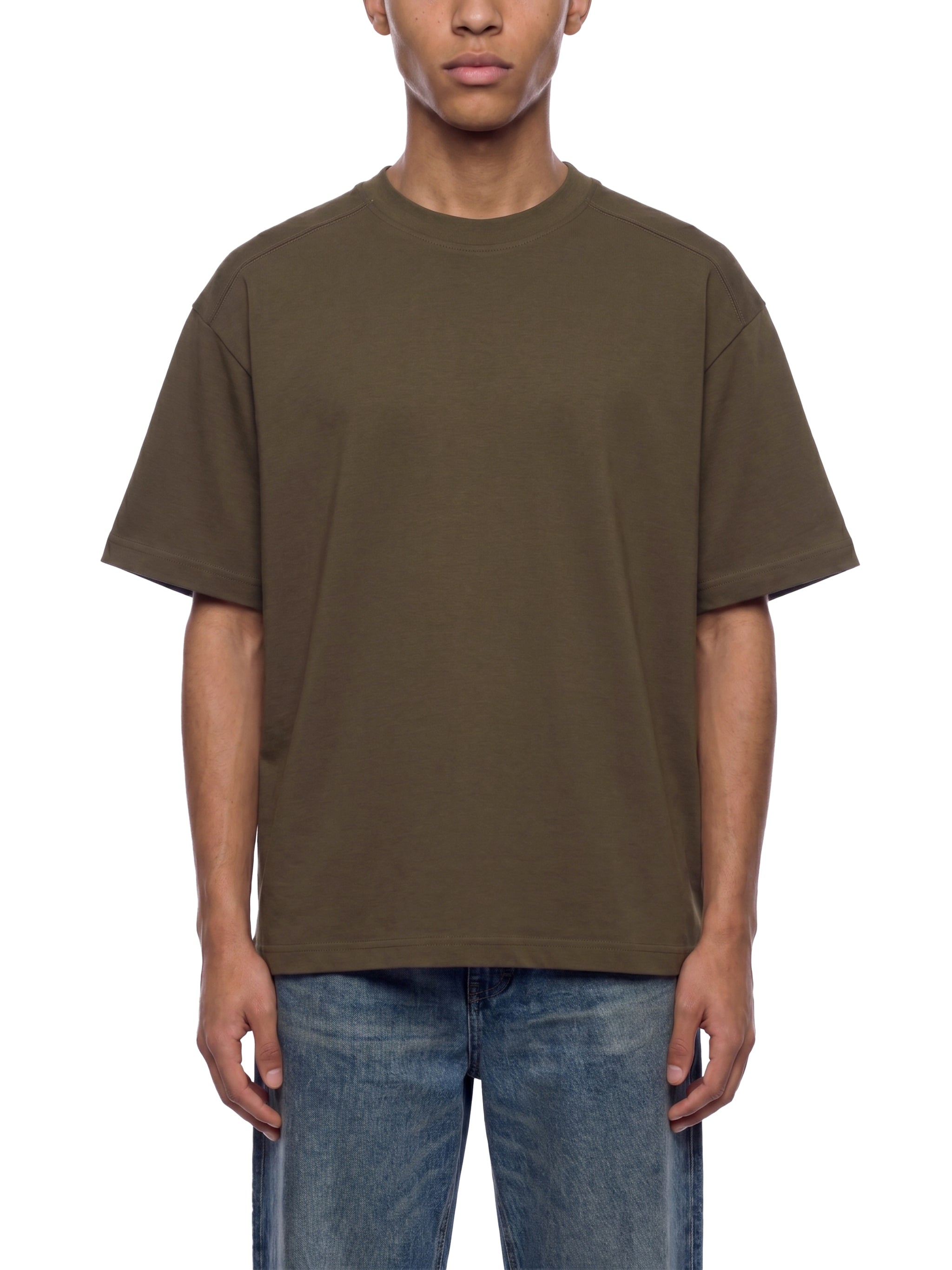Unisex Quick-Dry Boxy Performance T-Shirt – Oversized Streetwear Tee