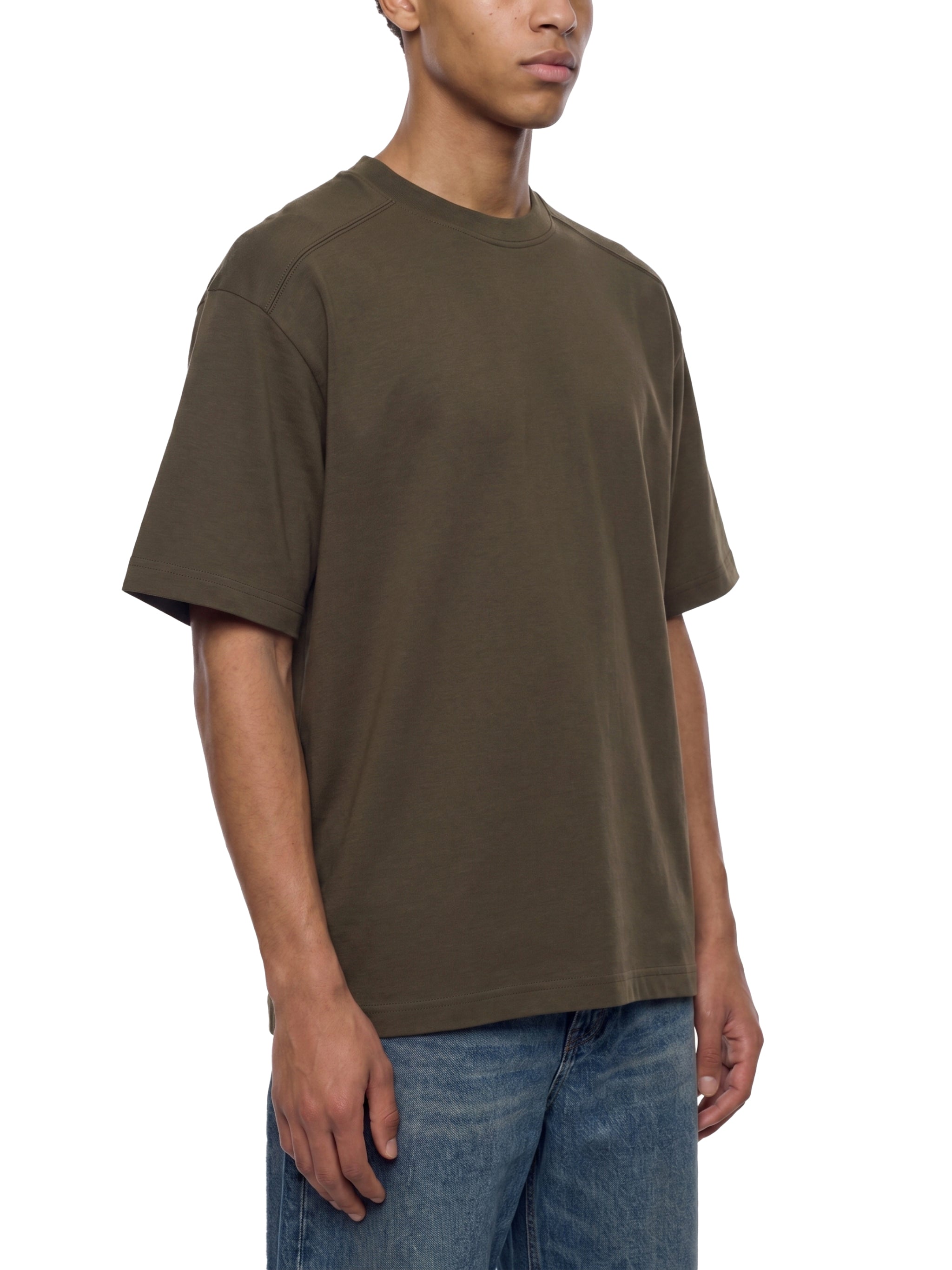 Unisex Quick-Dry Boxy Performance T-Shirt – Oversized Streetwear Tee