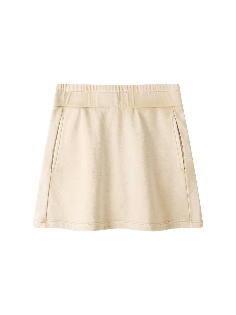 Women's Mineral Wash Mini Skirt – Vintage High Waist Casual Streetwear Skirt