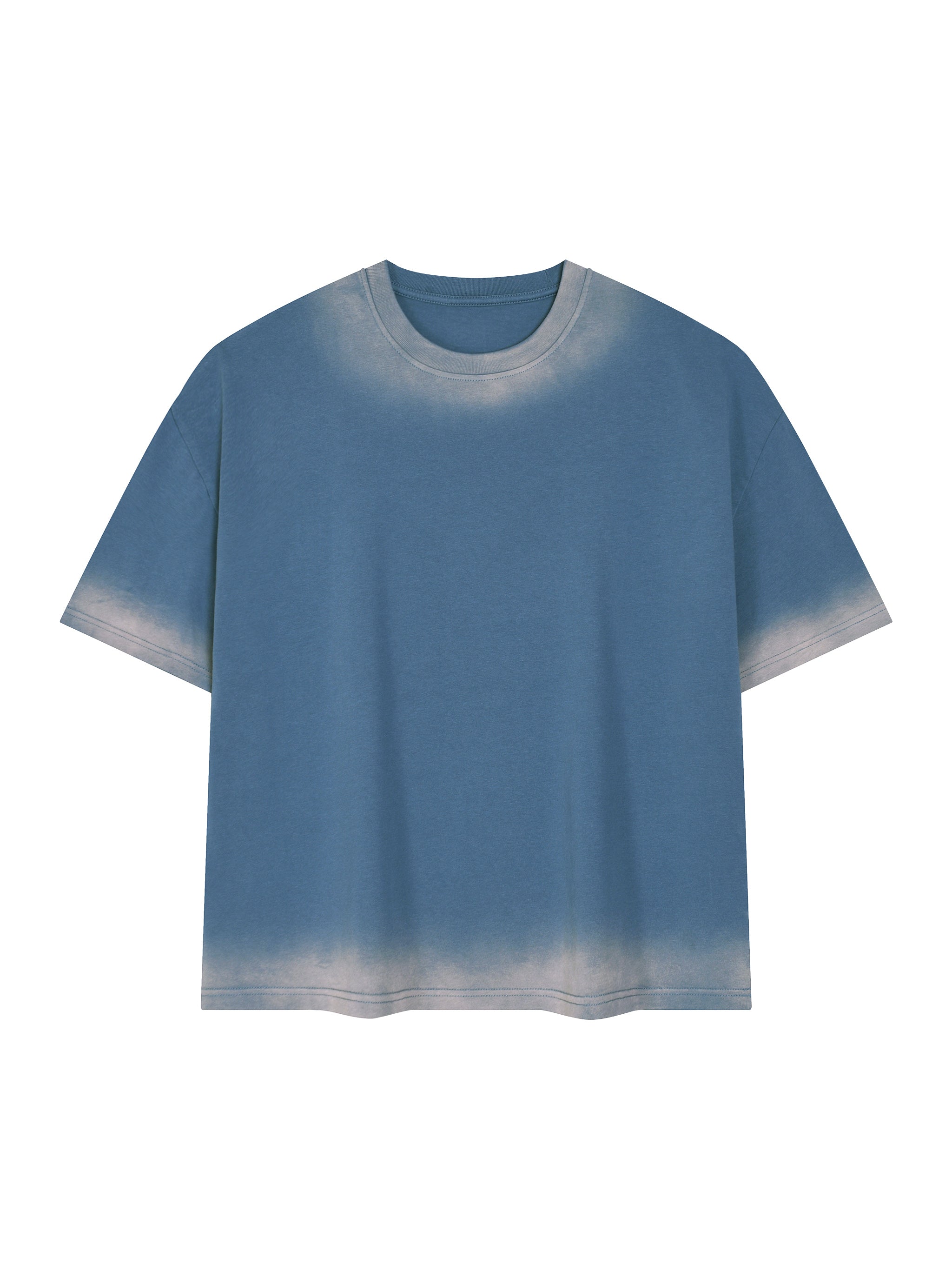 Unisex Boxy Sunfade Vintage Wash T-Shirt – Oversized Premium Streetwear Tee