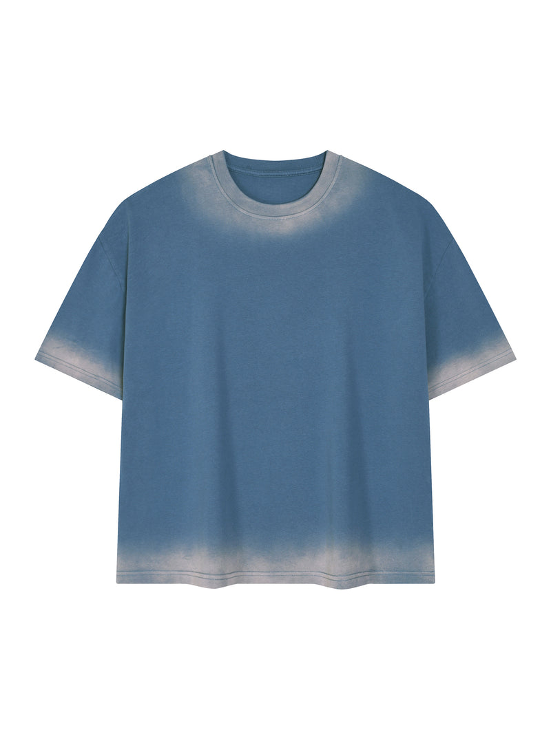 Unisex Boxy Sunfade Vintage Wash T-Shirt – Oversized Premium Streetwear Tee