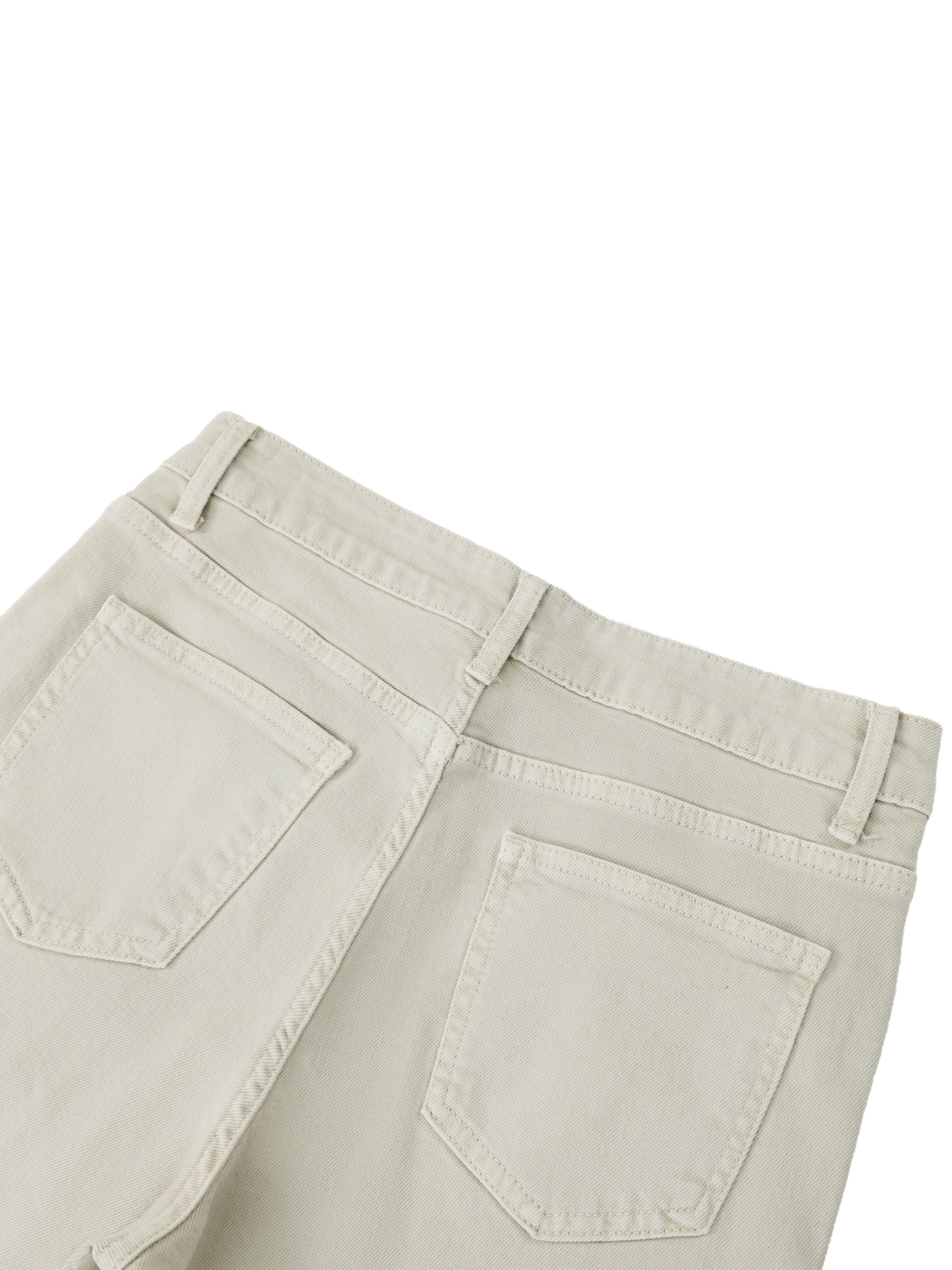 Women's Vintage Wash Flared Leg Jeans – High-Waisted Stretch Denim Pants