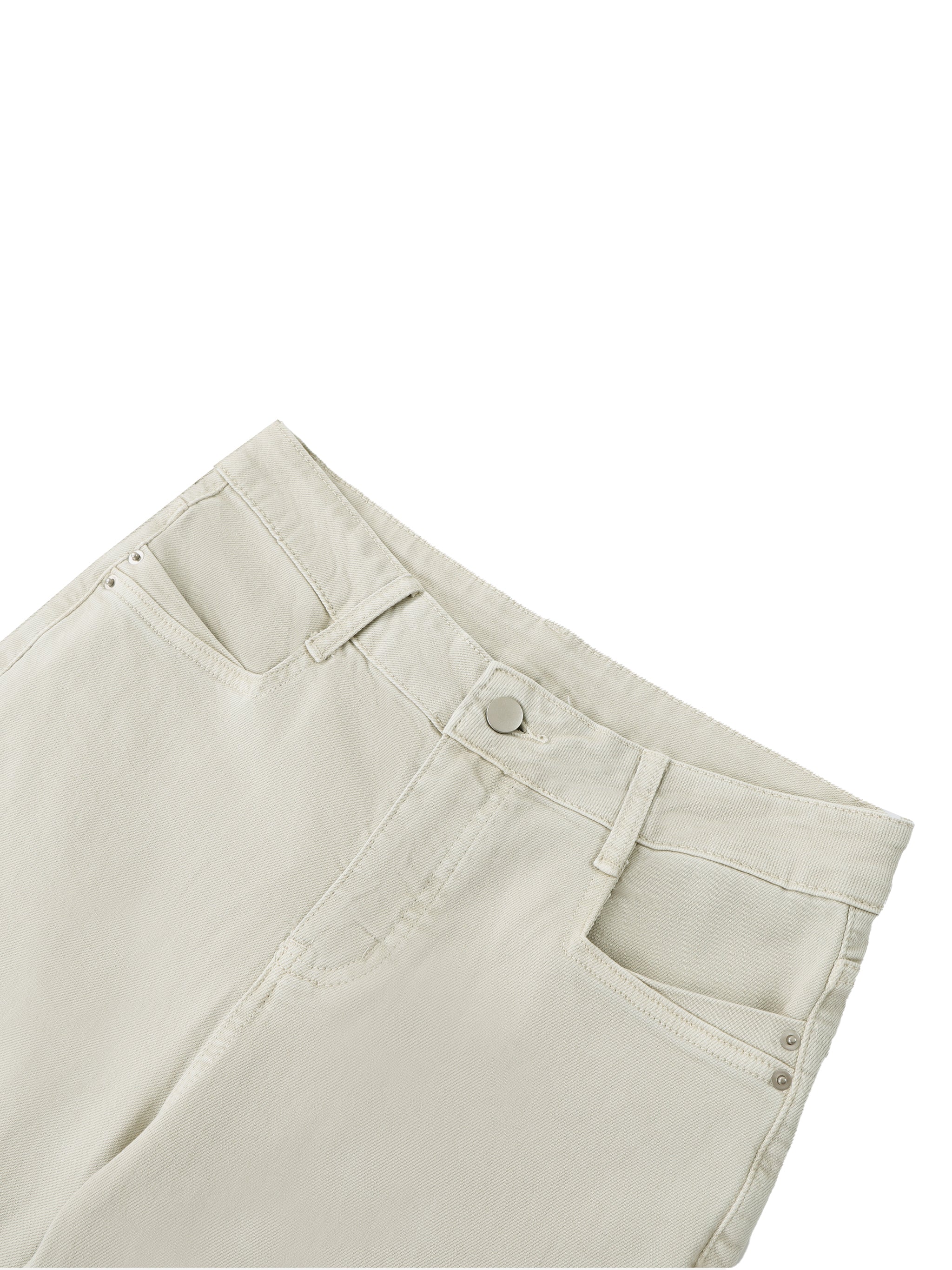 Women's Vintage Wash Flared Leg Jeans – High-Waisted Stretch Denim Pants