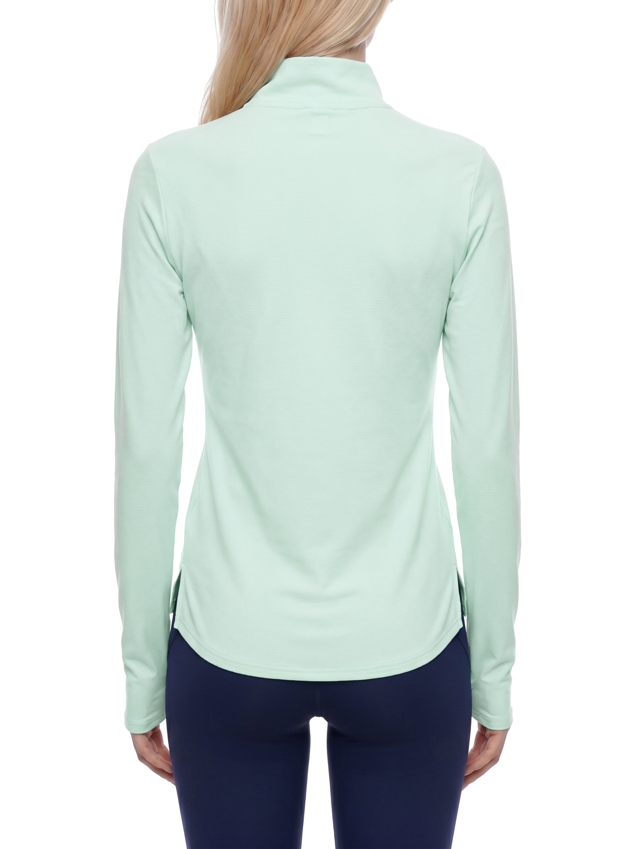 Women's Quarter Zip Yoga Pullover – Performance Activewear Top