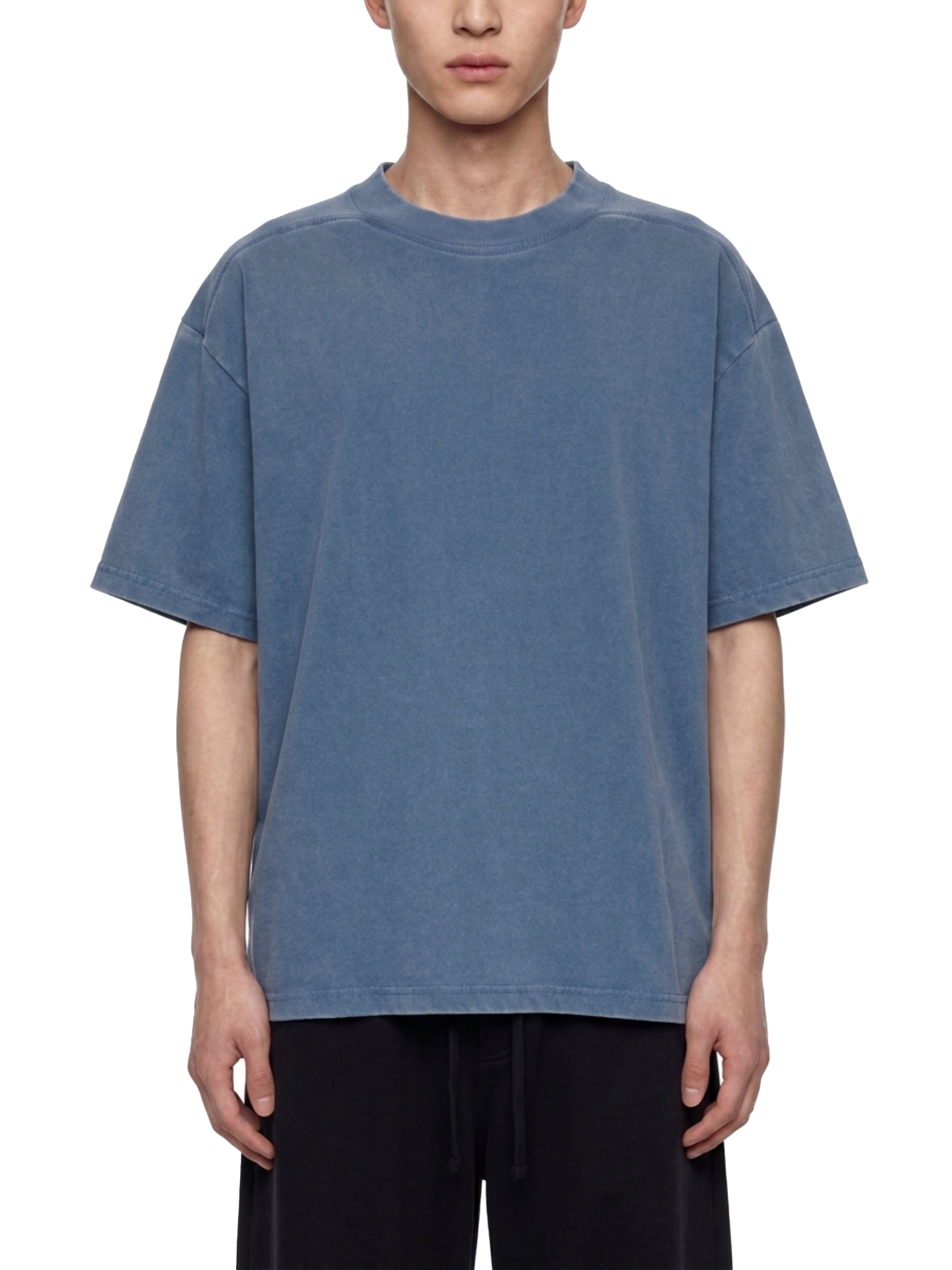 Unisex Vintage Wash Boxy T-Shirt – Oversized Premium Streetwear Tee