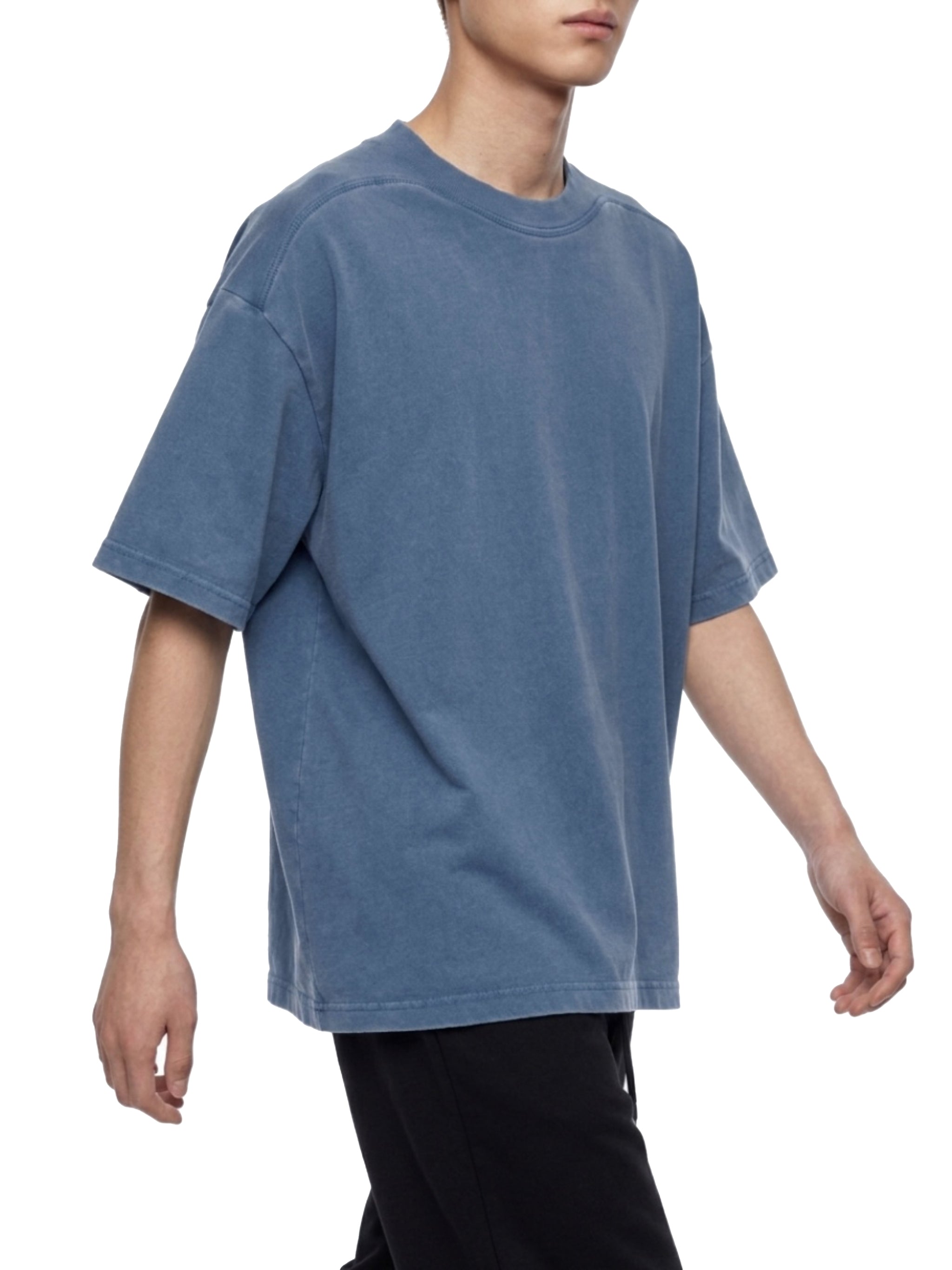 Unisex Vintage Wash Boxy T-Shirt – Oversized Premium Streetwear Tee