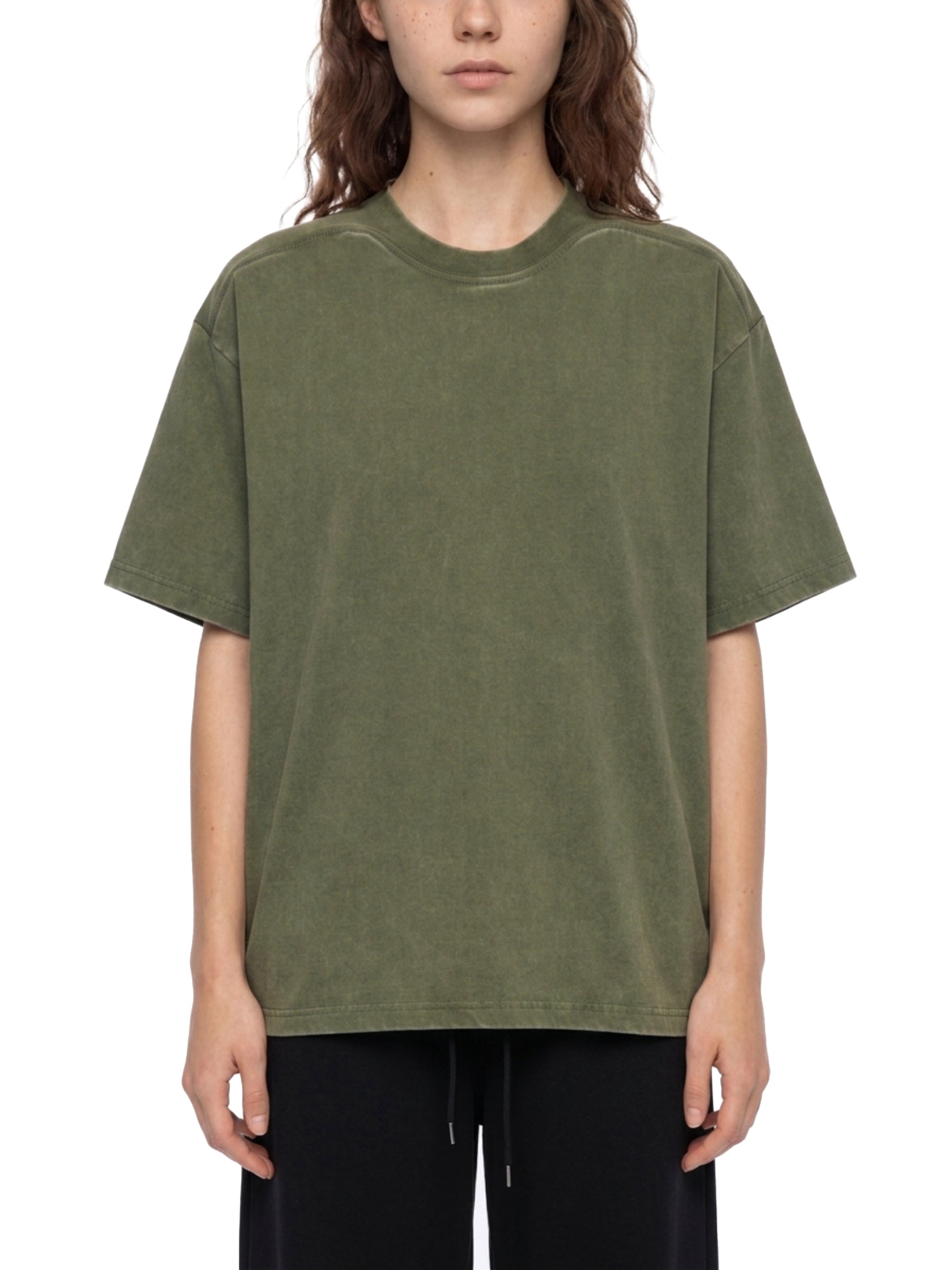 Unisex Vintage Wash Boxy T-Shirt – Oversized Premium Streetwear Tee